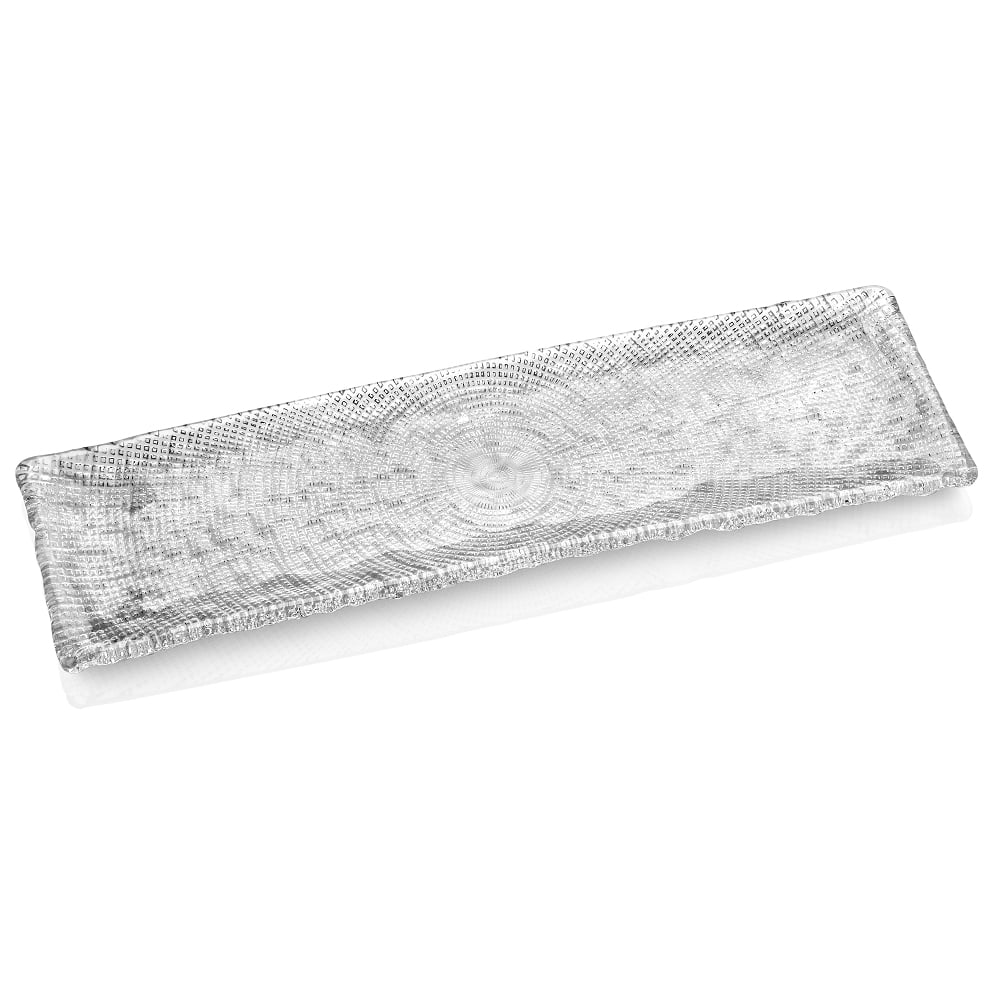 Ivv Diamante Rectangular Tray Clear