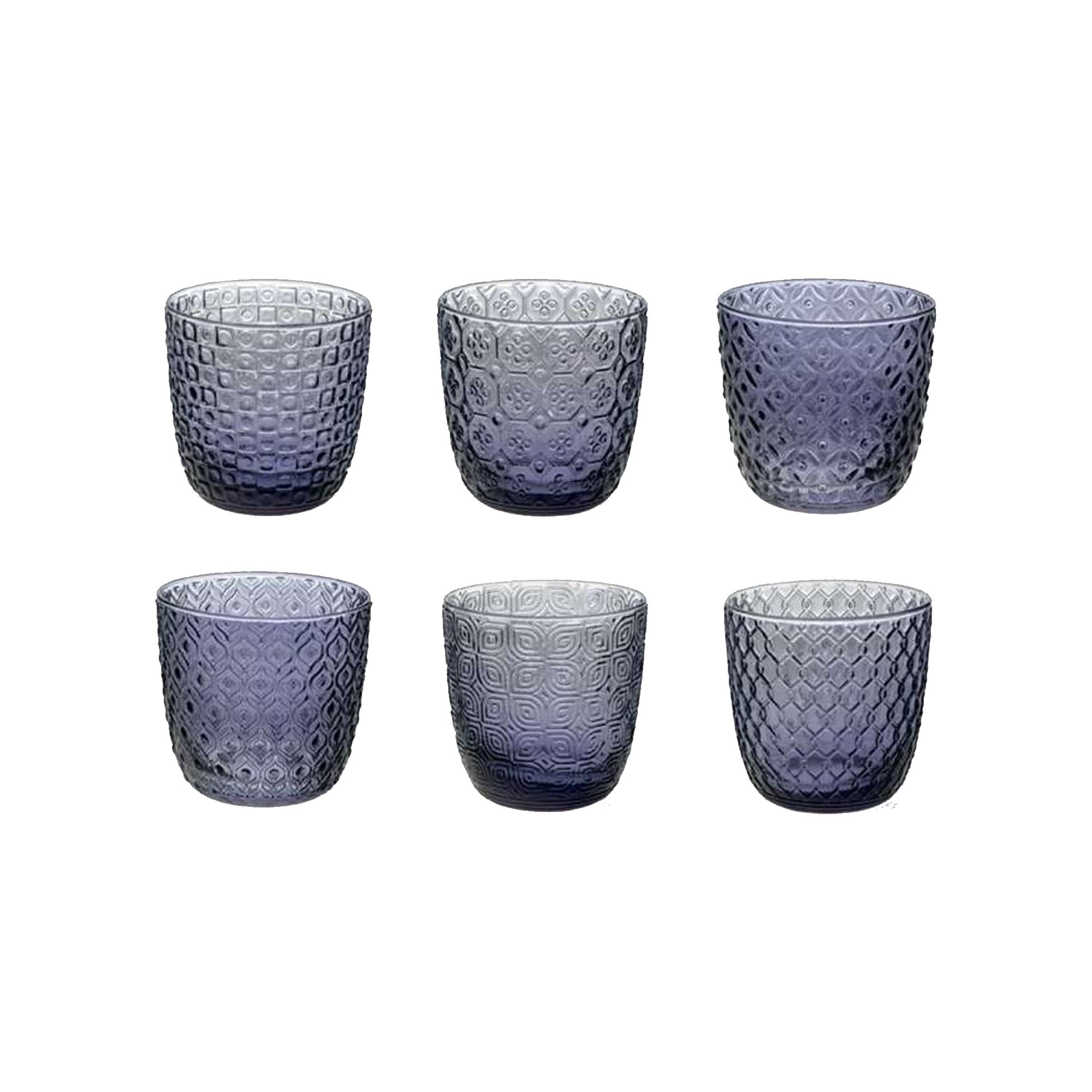 IVV Sixties set of 6 Tumblers - Indigo Blue