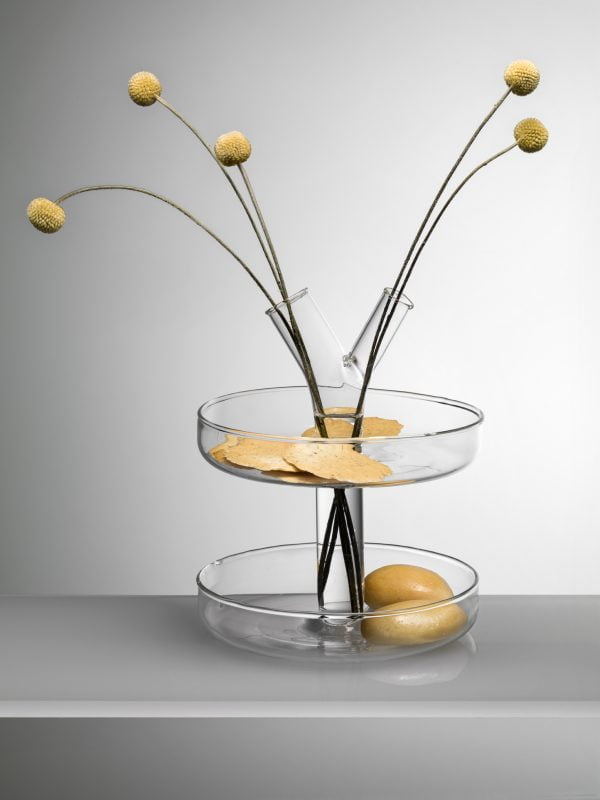 IVV Peony Footed Plate