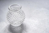Klimchi Hobnail Collar Vase 18cm (Crystal)