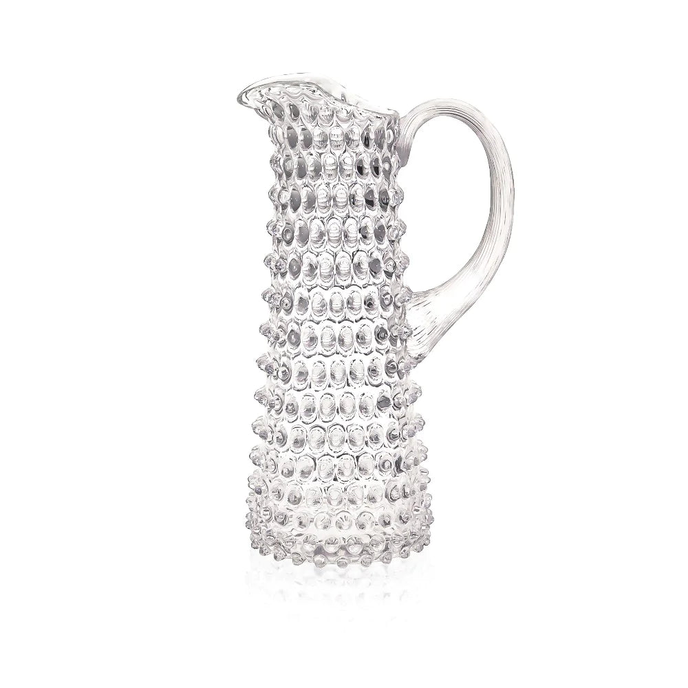 HOBNAIL JUG TALL 1000ML (CRYSTAL)