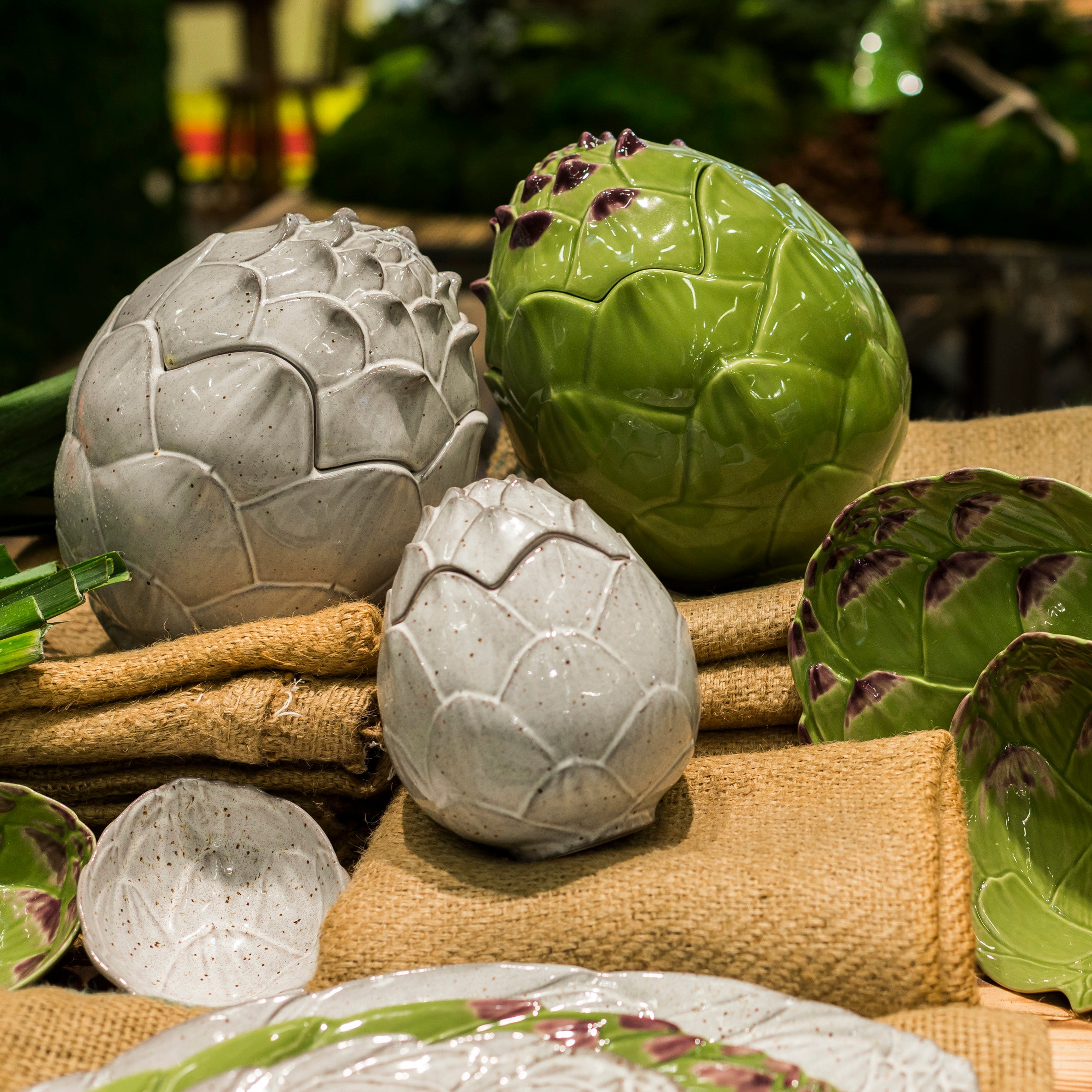 Bordallo Pinheiro Box 17 - Artichoke Naturalist