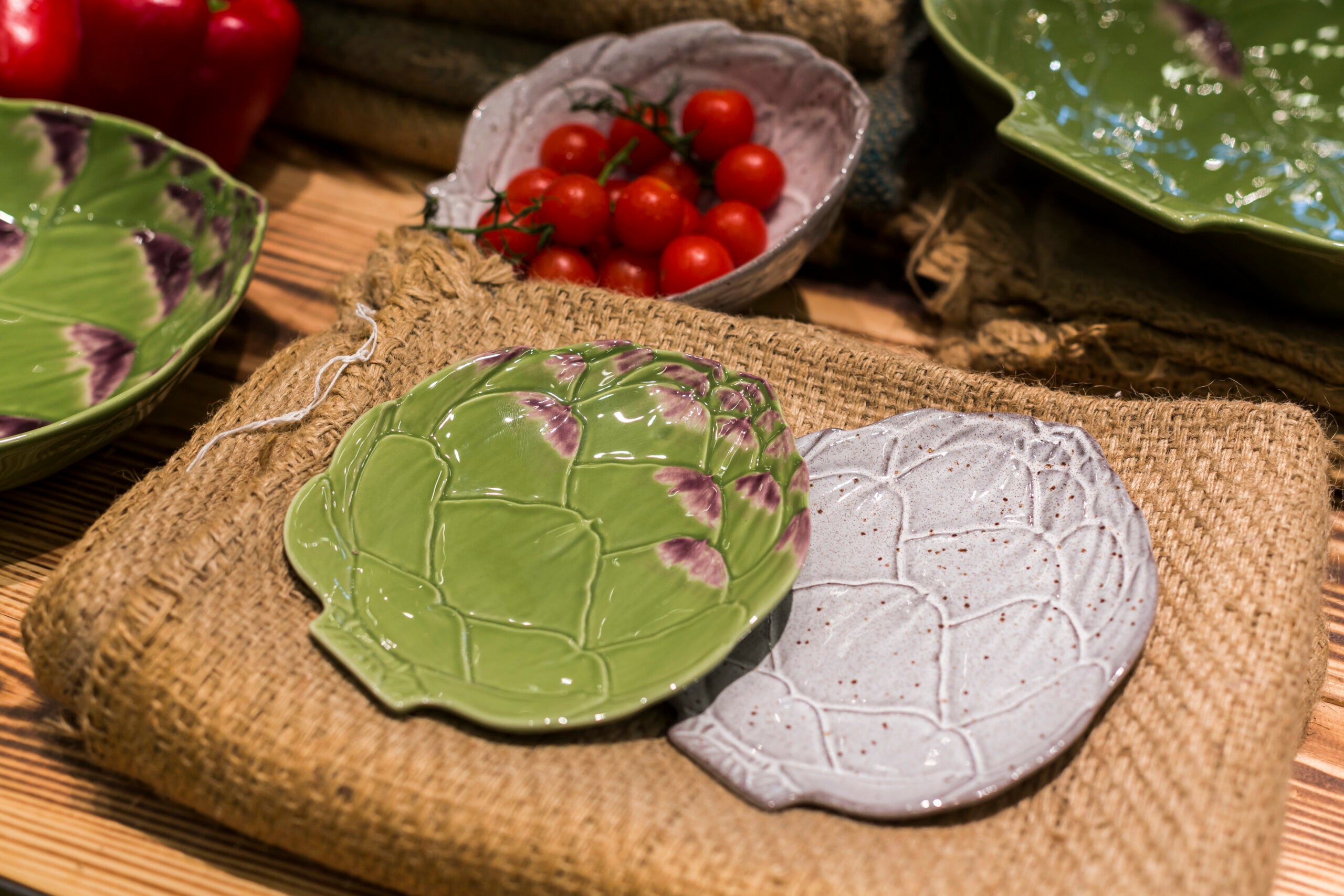 Bordallo Pinheiro Dessert Plate 23.5cm - Artichoke Naturalist