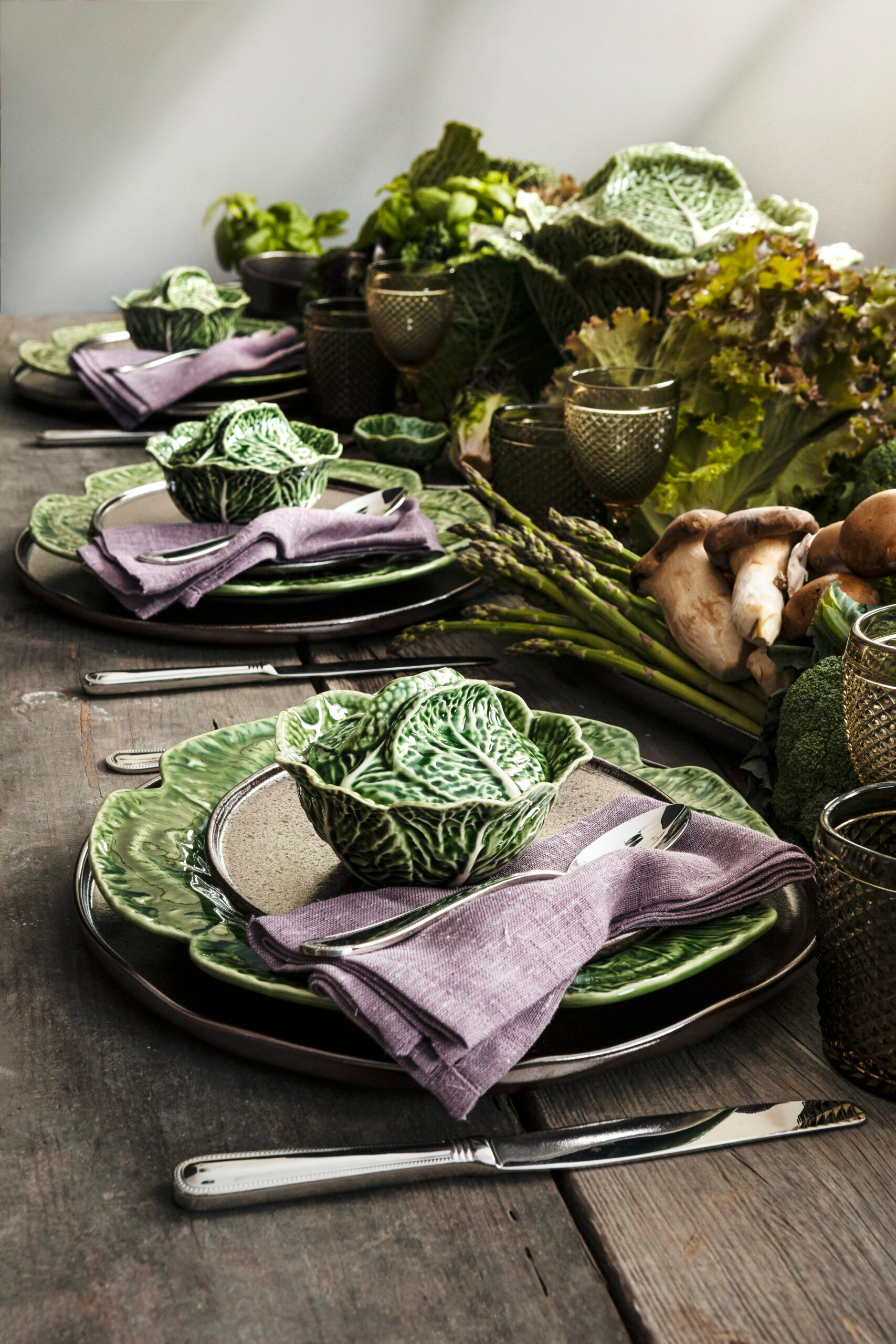 Bordallo Pinheiro Tureen 0.4L – Natural Cabbage