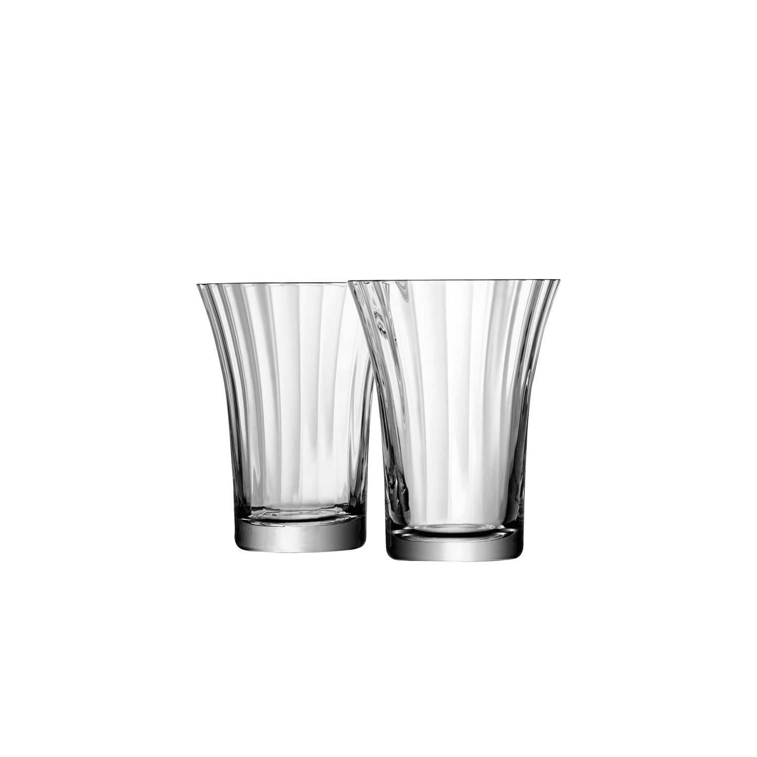 LSA International 4Pcs Set Aurelia Tumbler 340ML Clear Optic