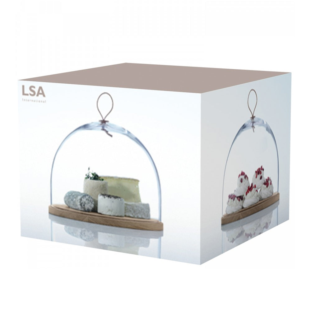 LSA International Ivalo Dome & Ash Base - Clear