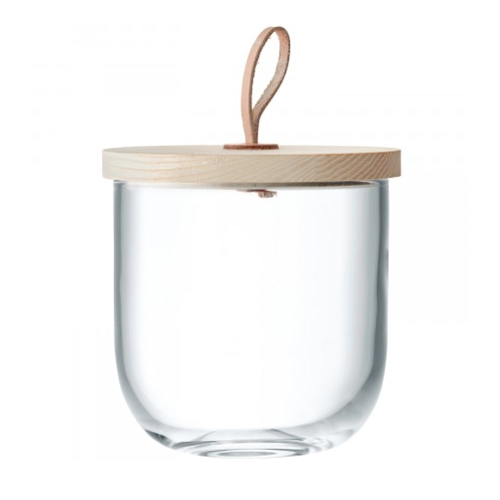 LSA Ivalo Container & Ash Lid Clear H15.5cm