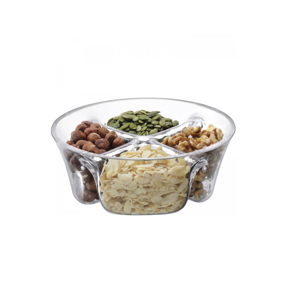 SERVE MULTI DISH Ø18CM CLEAR