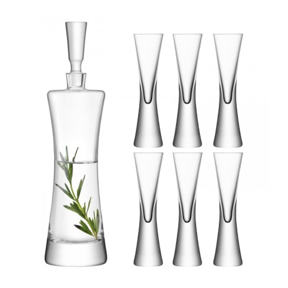 LSA International Moya Liqueur Set Clear