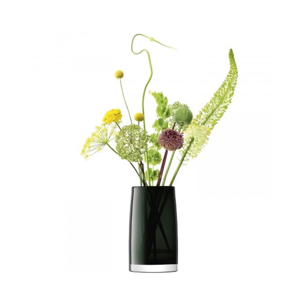 STEMS LANTERN/VASE H26CM SLATE