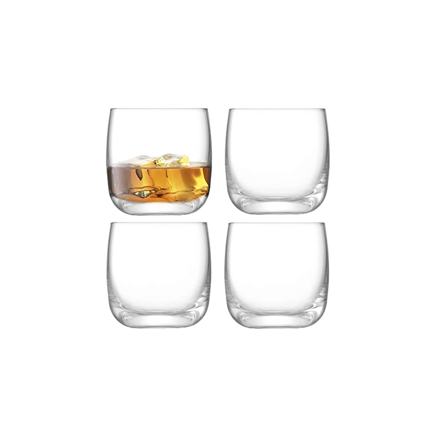 LSA International 4Pcs Set Borough Tumbler 300ML Clear