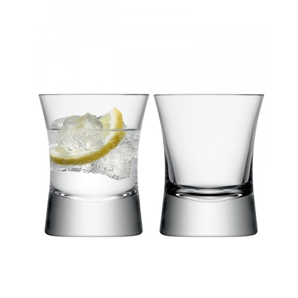LSA International 2Pcs Set Moya Tumbler 290ML Clear