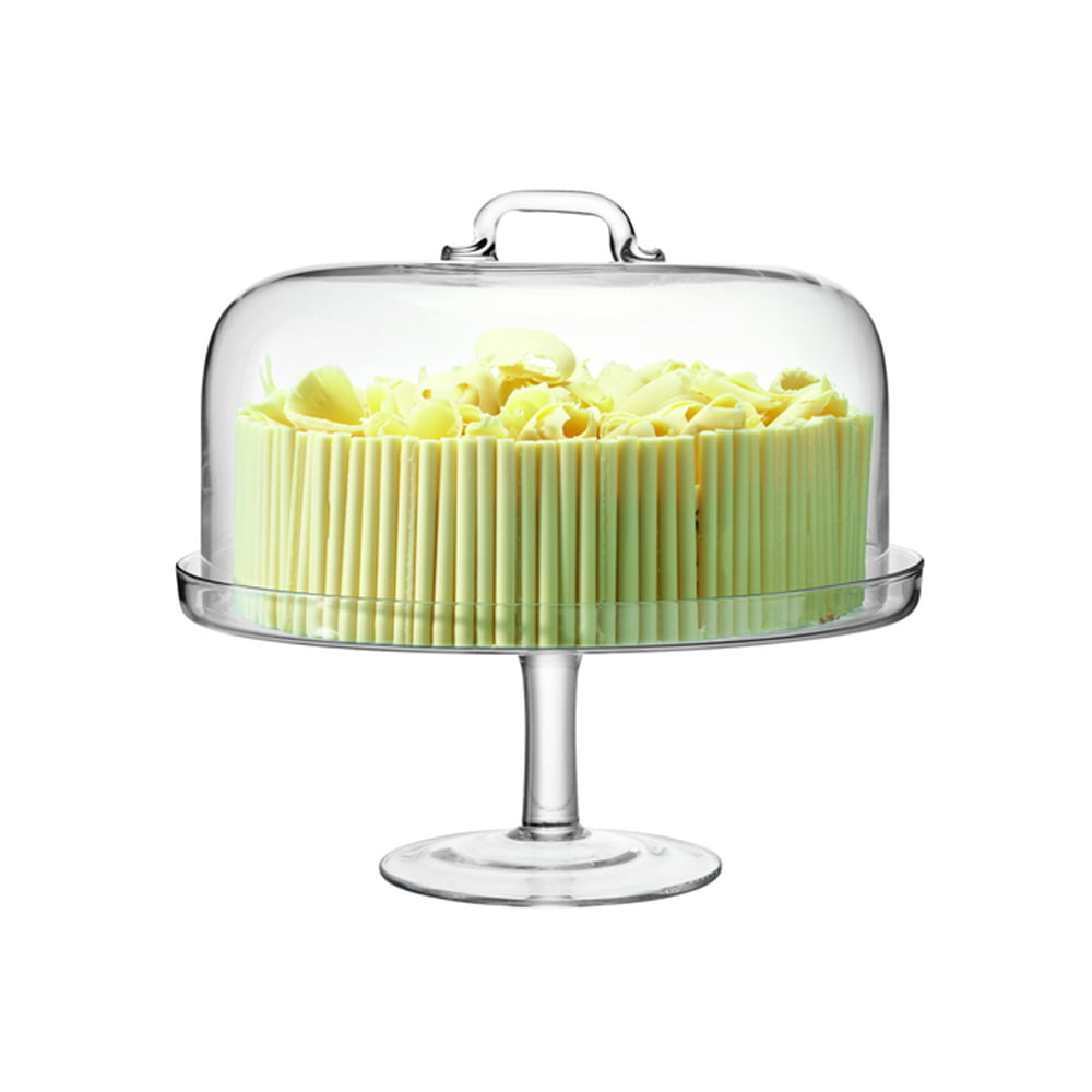 LSA International Serve Cake Stand & Dome - Clear