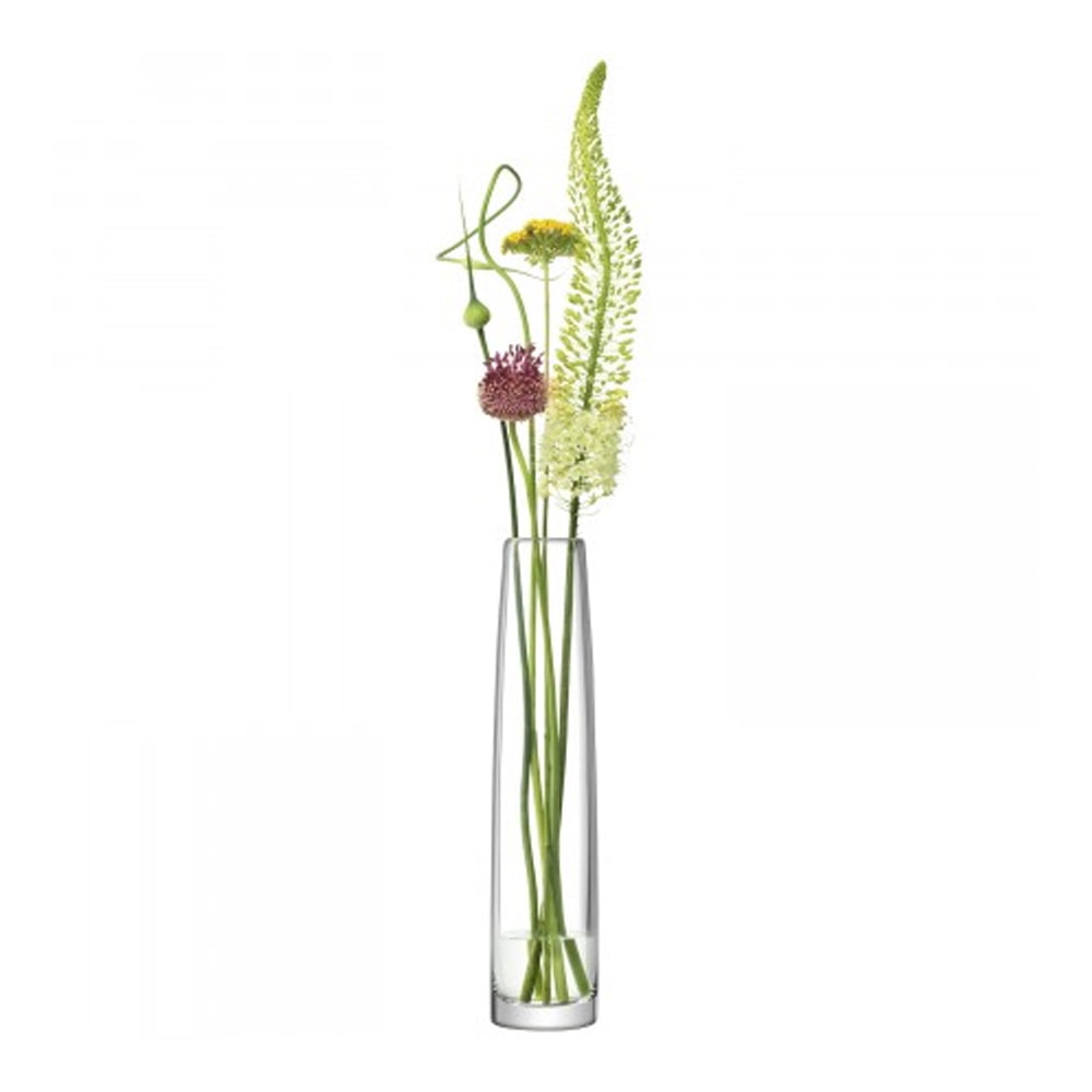 STEMS VASE H44.5CM CLEAR
