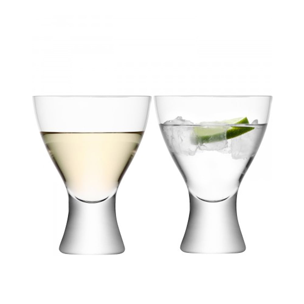 LSA International 2Pcs Set Elina Water/Wine Glass 400ML Clear
