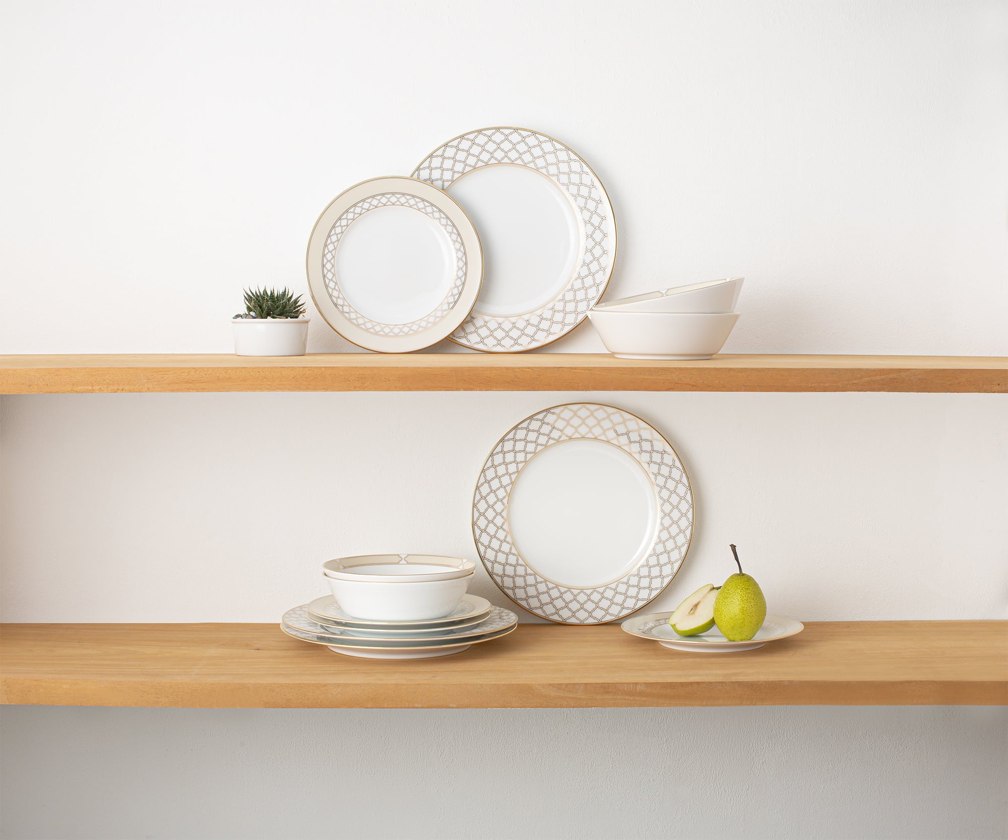 Noritake 20Pcs Dinner Set for 4 Person - Eternal Palace Gold