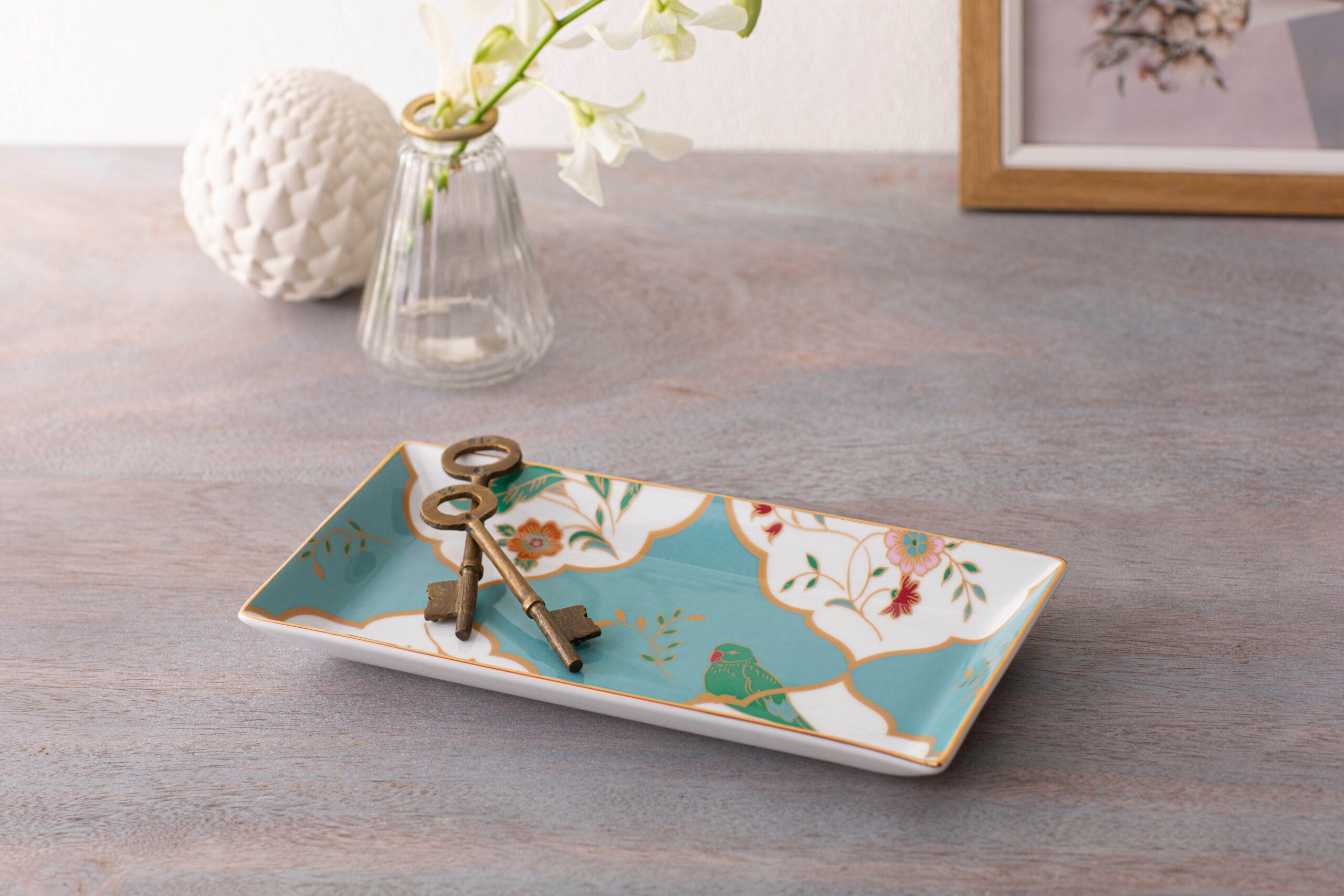 Noritake Rectangular Tray 24CM - Lodi's Morning