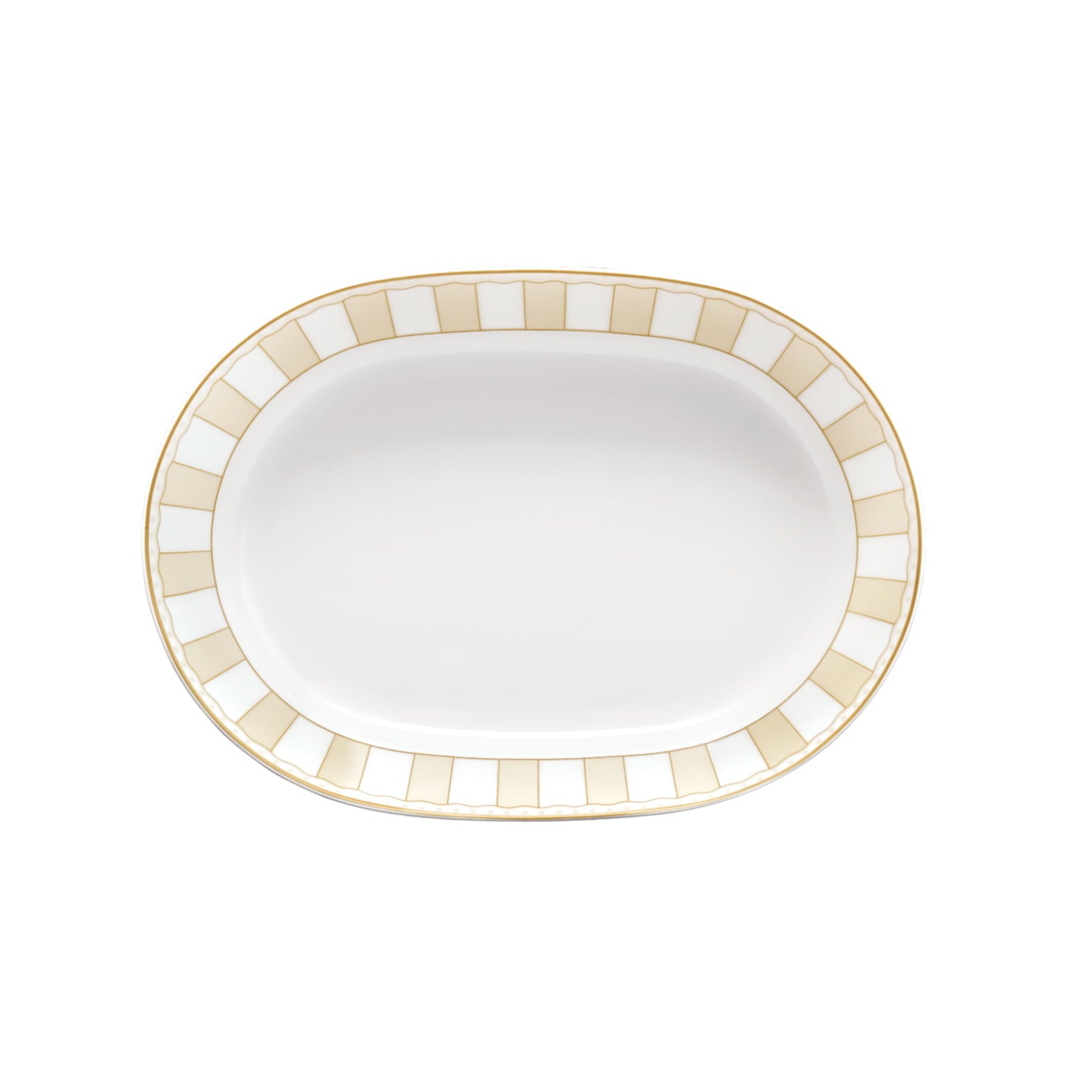 Noritake Oval Platter Sm 30.4Cm - Carnivale Champagne