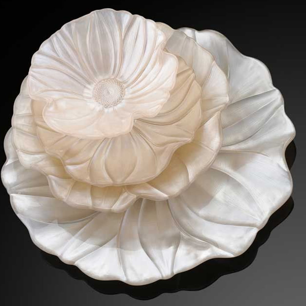 IVV Magnolia Bowl Pearly Ivory Decoration