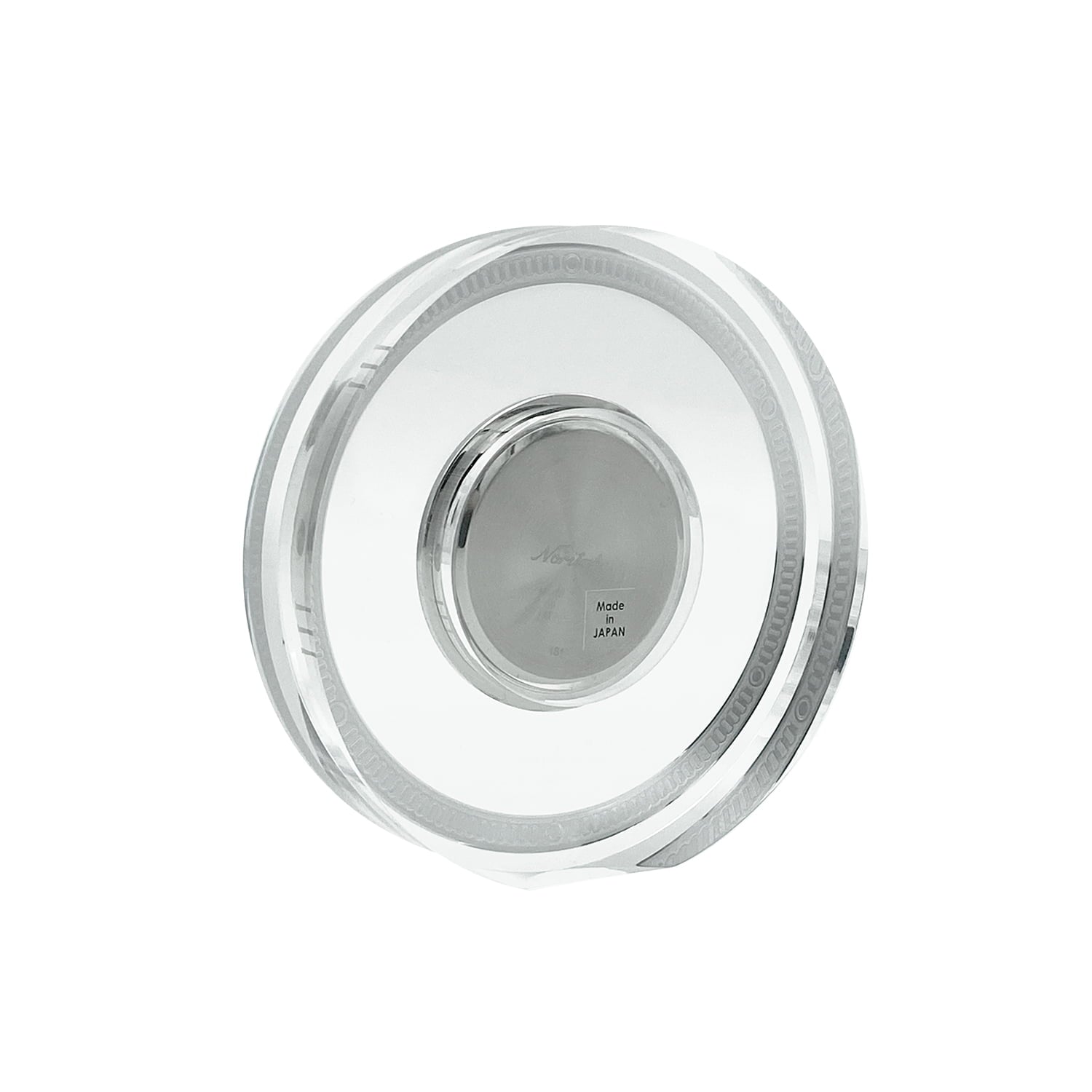 Noritake Rochelle Platinum Clock - Maison Cllection