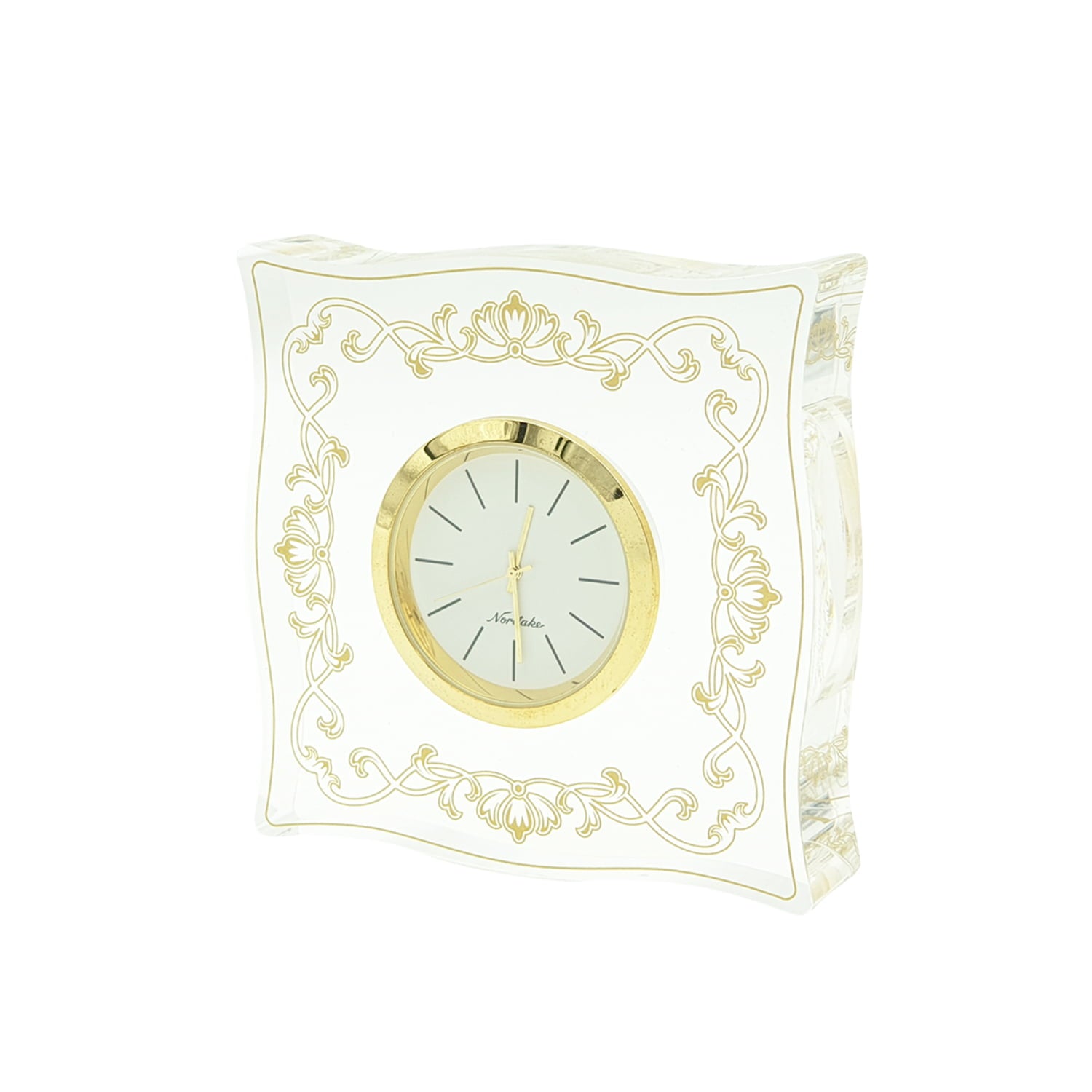 Noritake Hampshire Gold Clock - Maison Collection