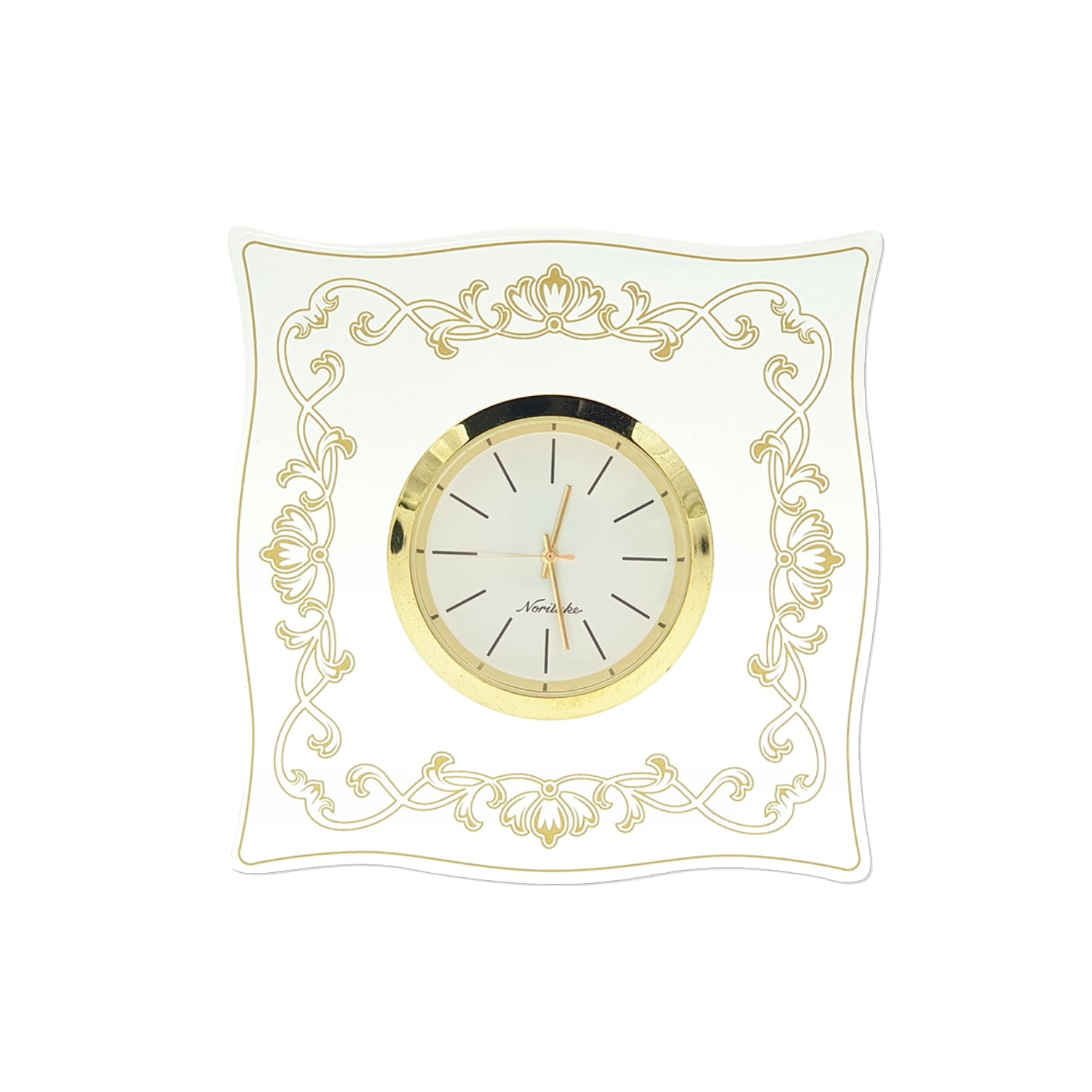 Noritake Hampshire Gold Clock - Maison Collection