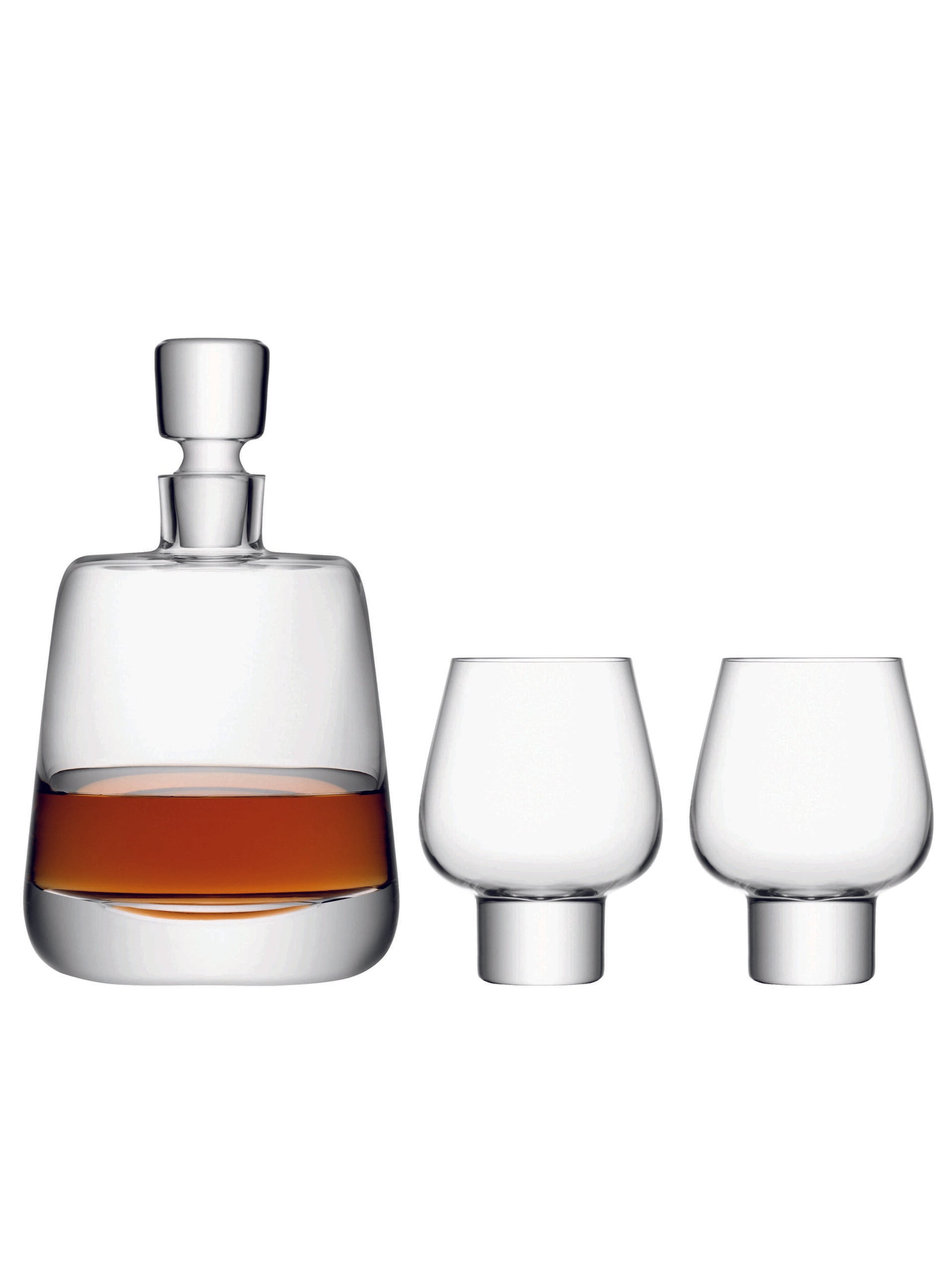 LSA International Madrid Brandy Set Clear