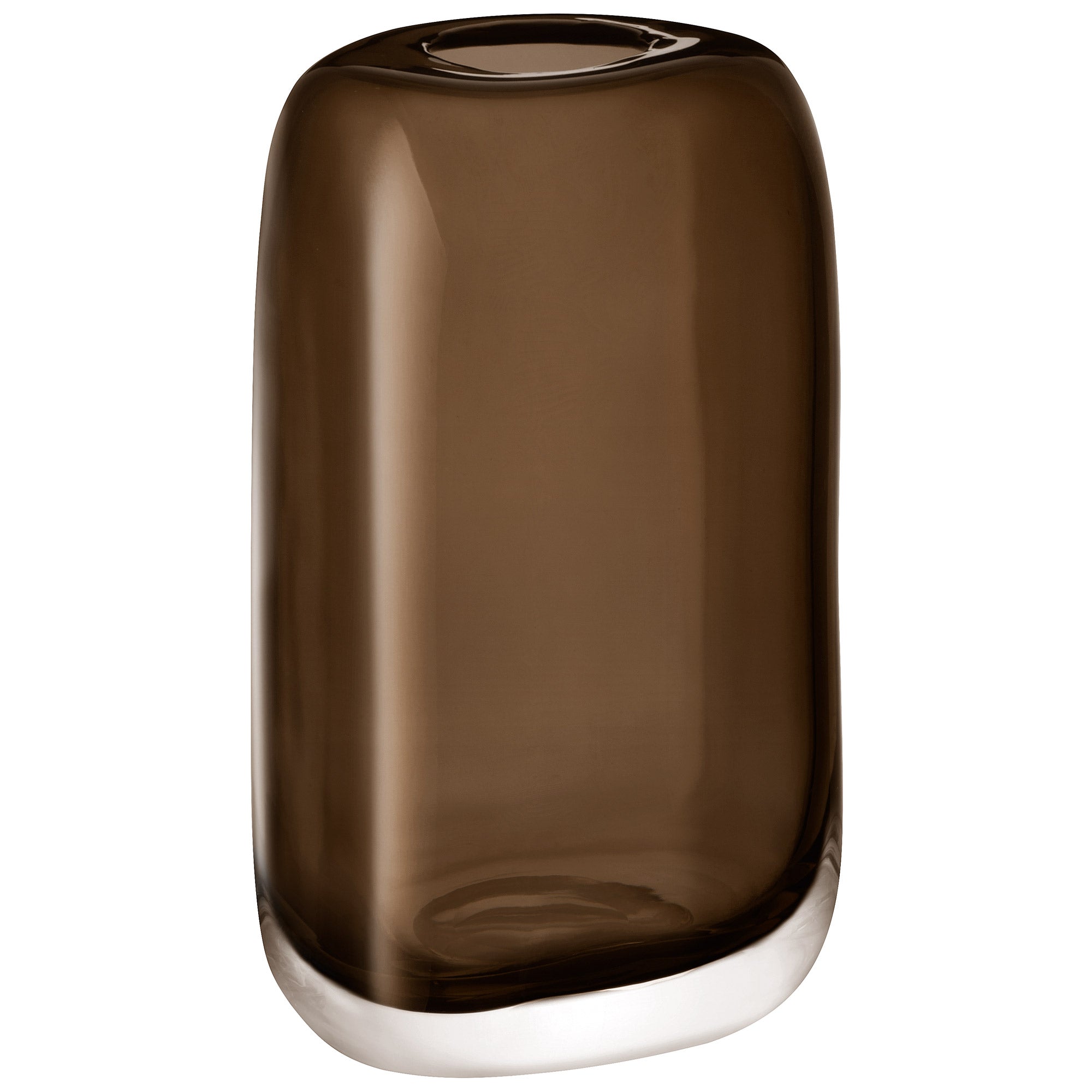 Melt Vase H24cm Mushroom Brown
