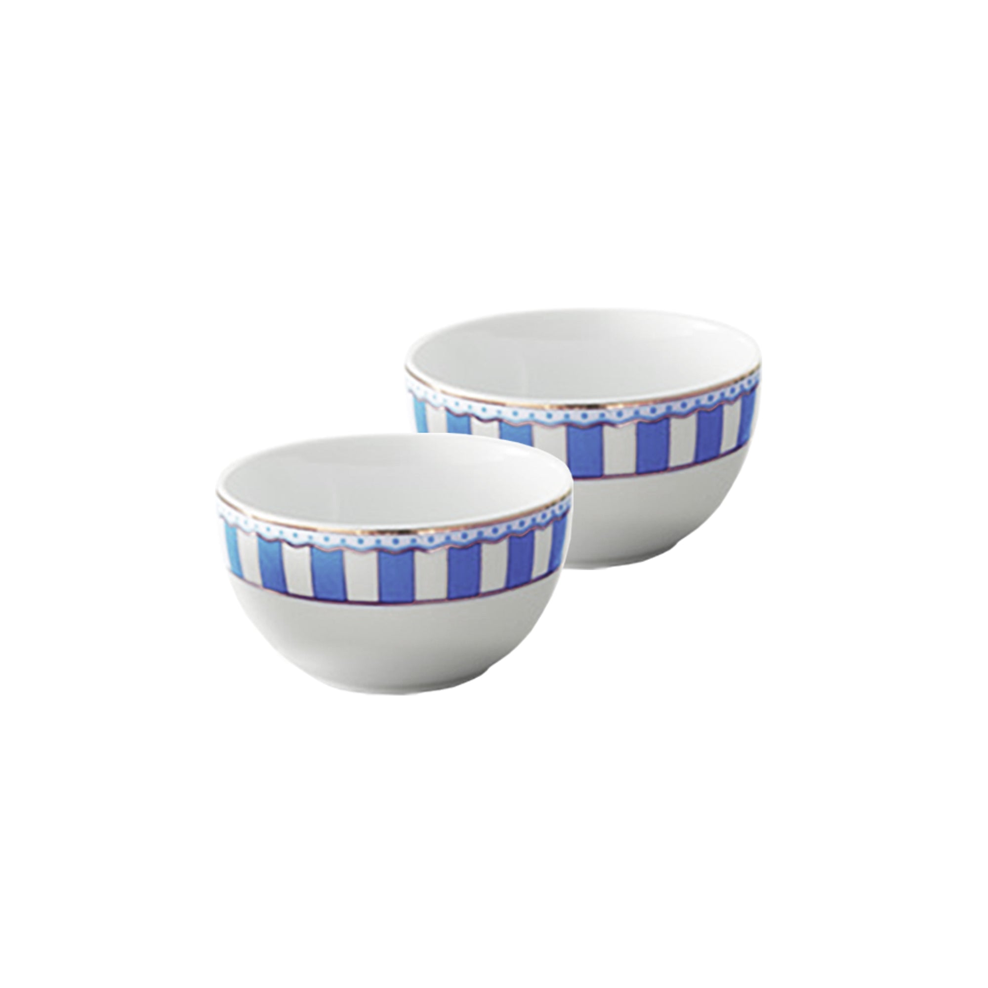 Noritake Carnivale Blue 2Pcs Mini Bowl 11Cm