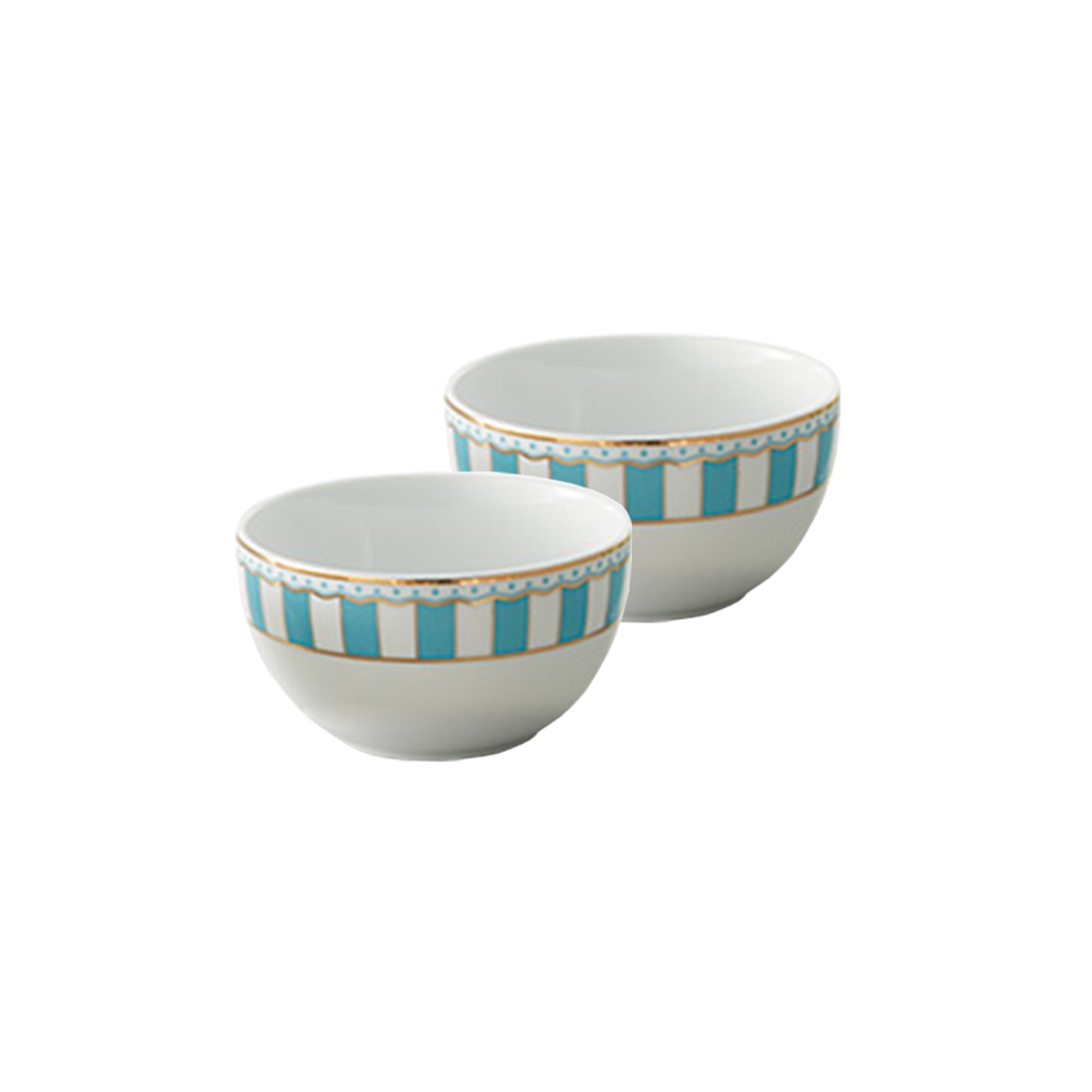 Noritake Carnivale Light Blue 2Pcs Mini Bowl 11Cm