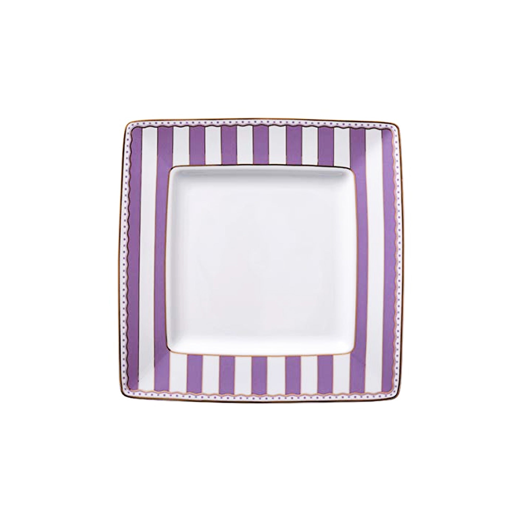 Noritake Carnivale Lavender Square Plate 27Cm