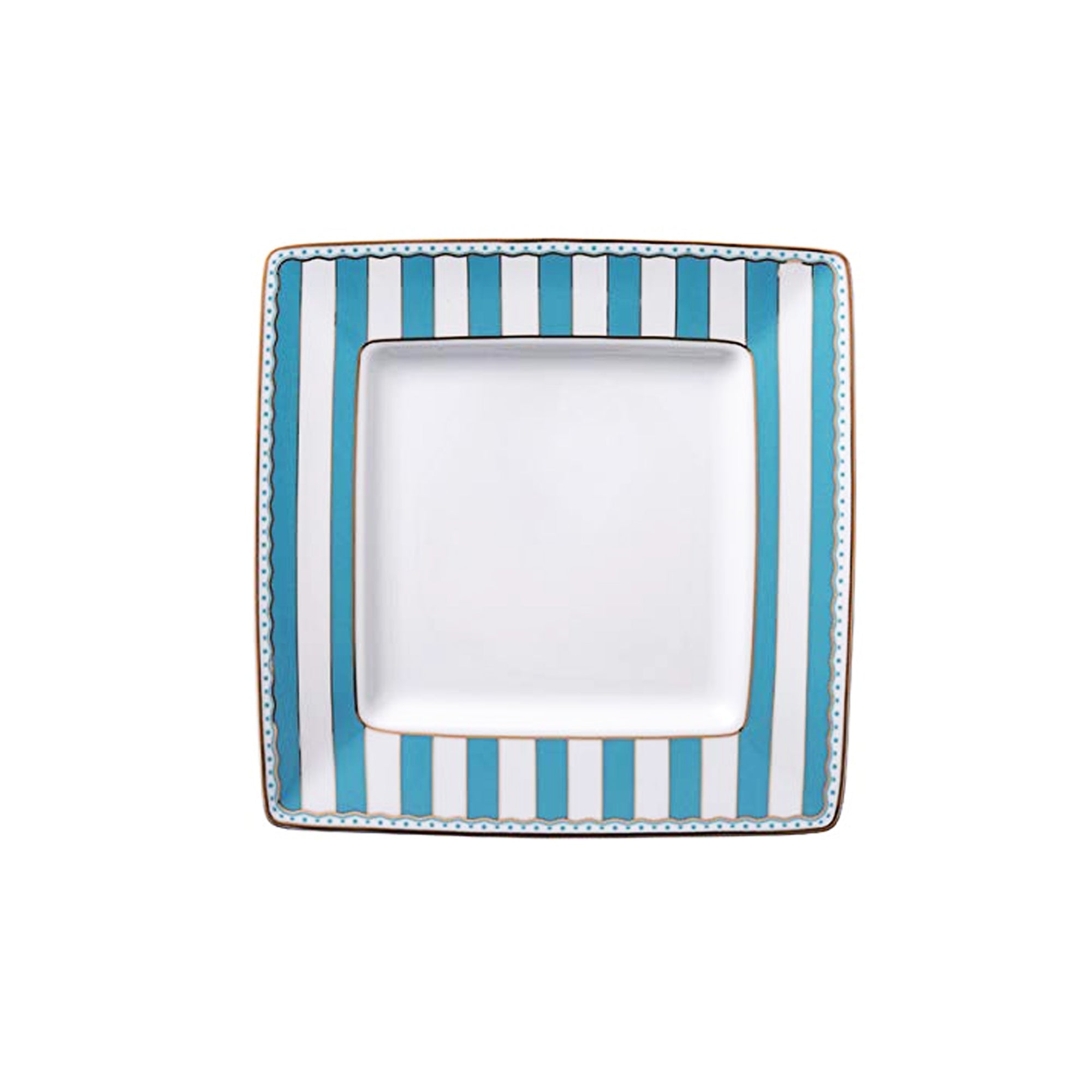 Noritake Carnivale Light Blue Square Plate 27Cm