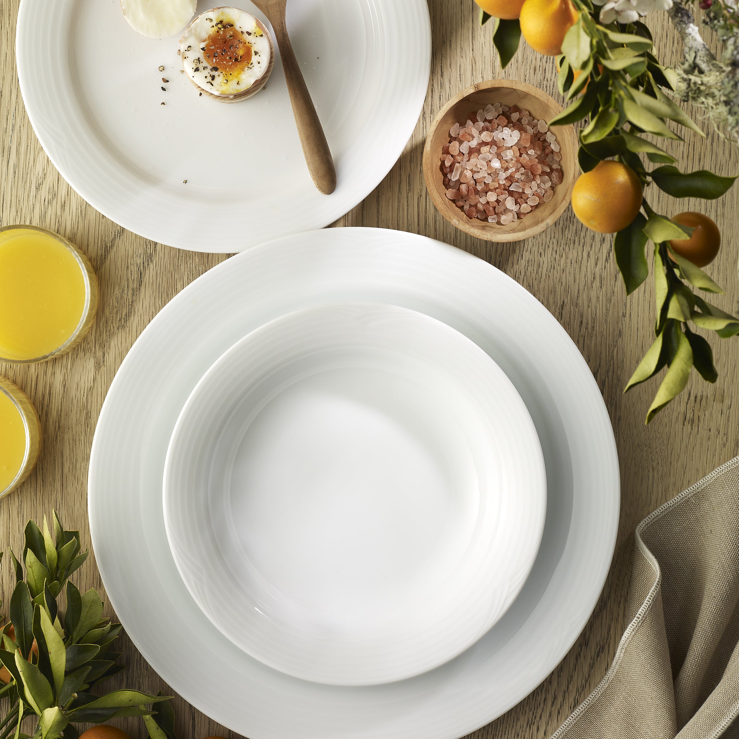 Noritake 16Pcs Dinner Set for 4 person - Arctic White