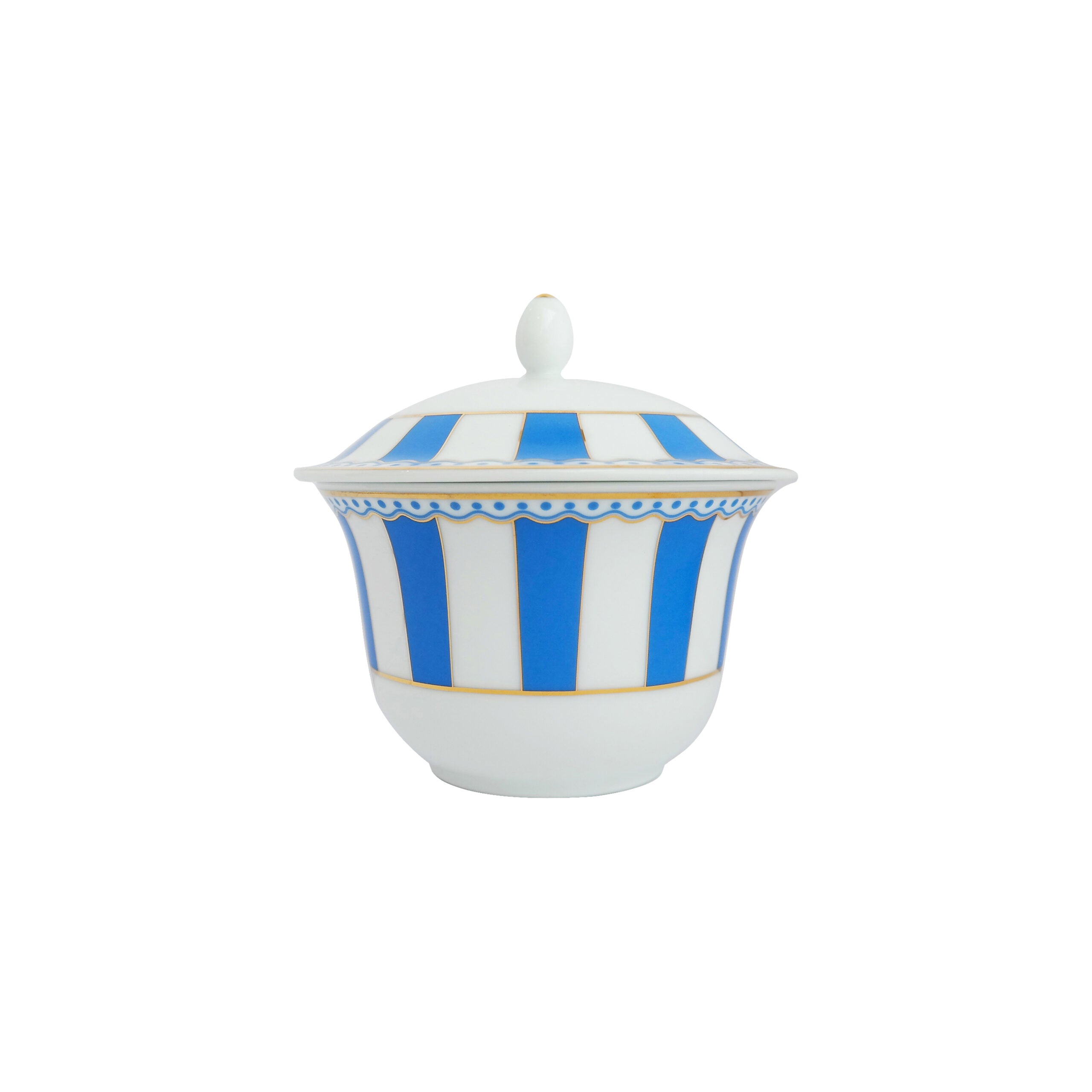 Noritake Carnivale Blue Sweet Container
