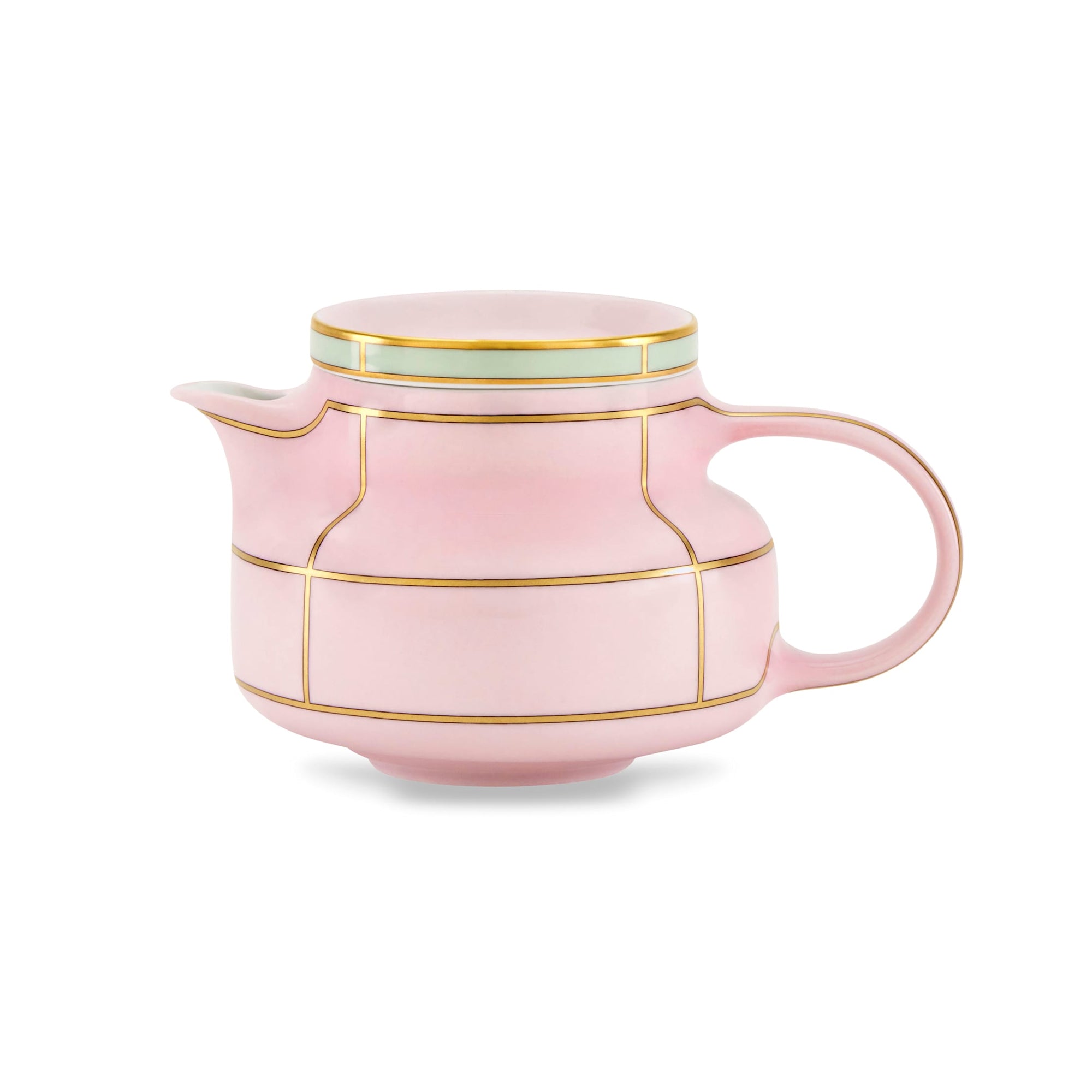 Ginori 1735 Teapot w/ Cover 770cc - Diva Rosa