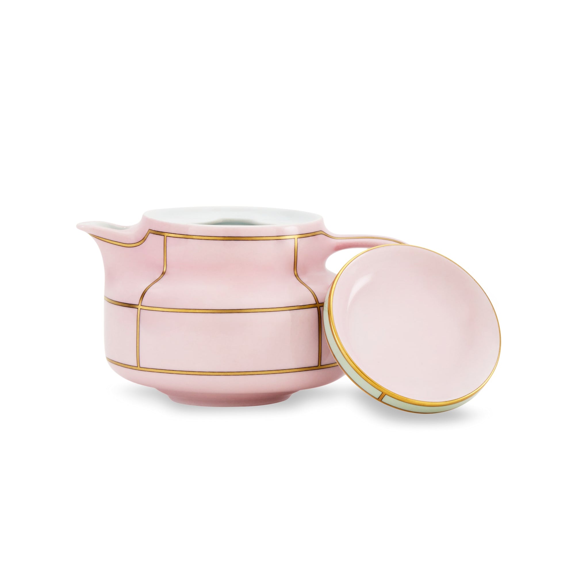 Ginori 1735 Teapot w/ Cover 770cc - Diva Rosa