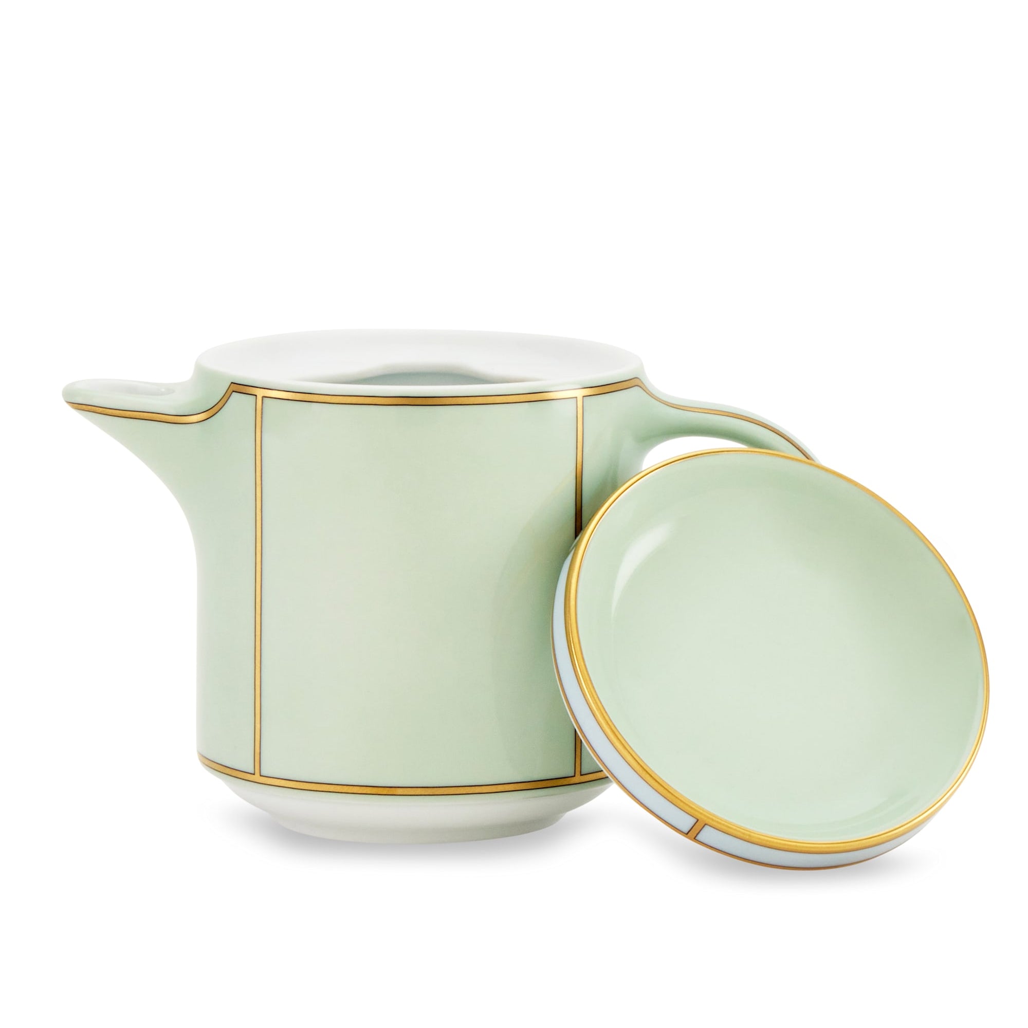 Ginori 1735 Coffeepot w/ Cover 500cc - Diva Verde