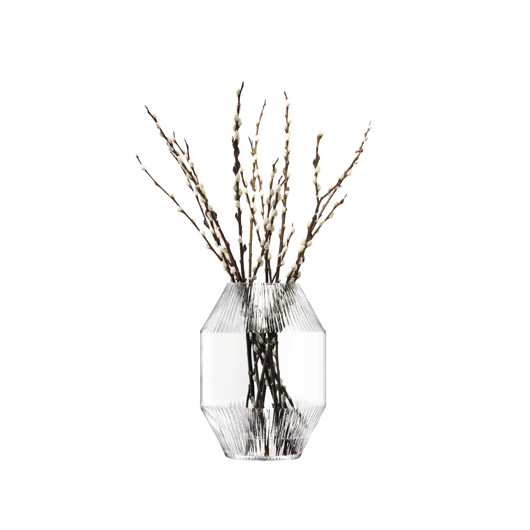 LSA International Rotunda Vase H37cm Clear