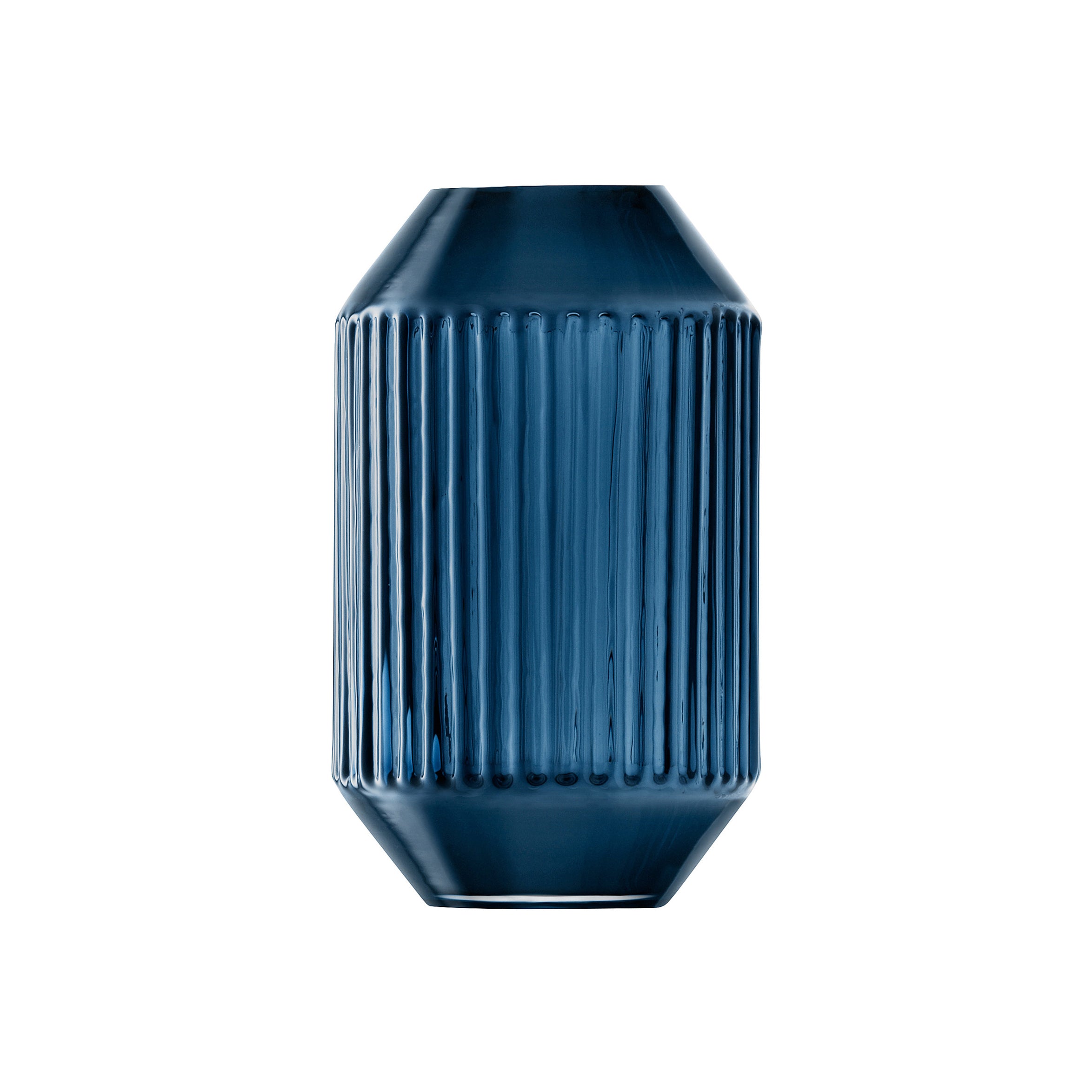 LSA International Rotunda Vase H15cm - Sapphire