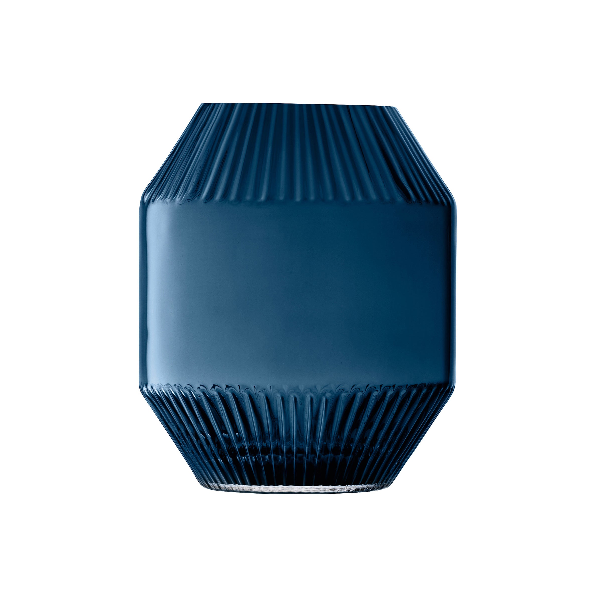 LSA International Rotunda Vase H20cm - Sapphire