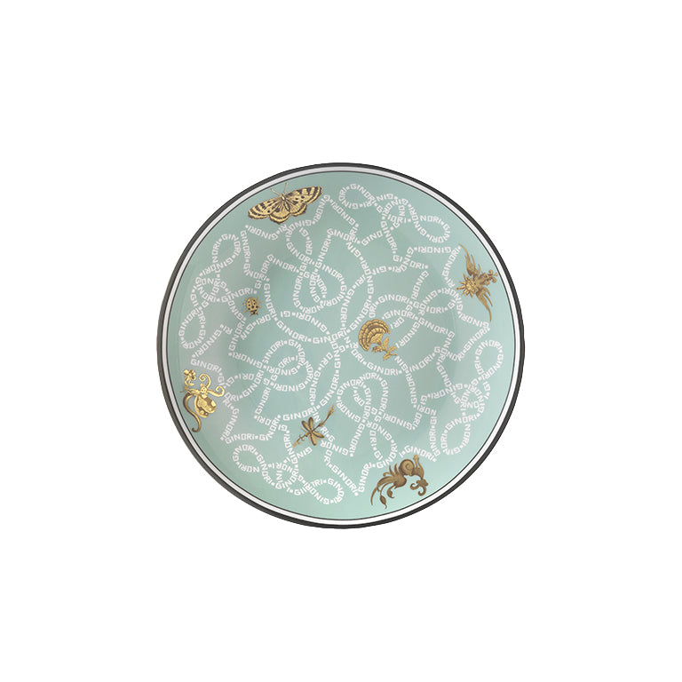 Ginori 1735 Flat Dessert Plate 20.5Cm - Acquamarina
