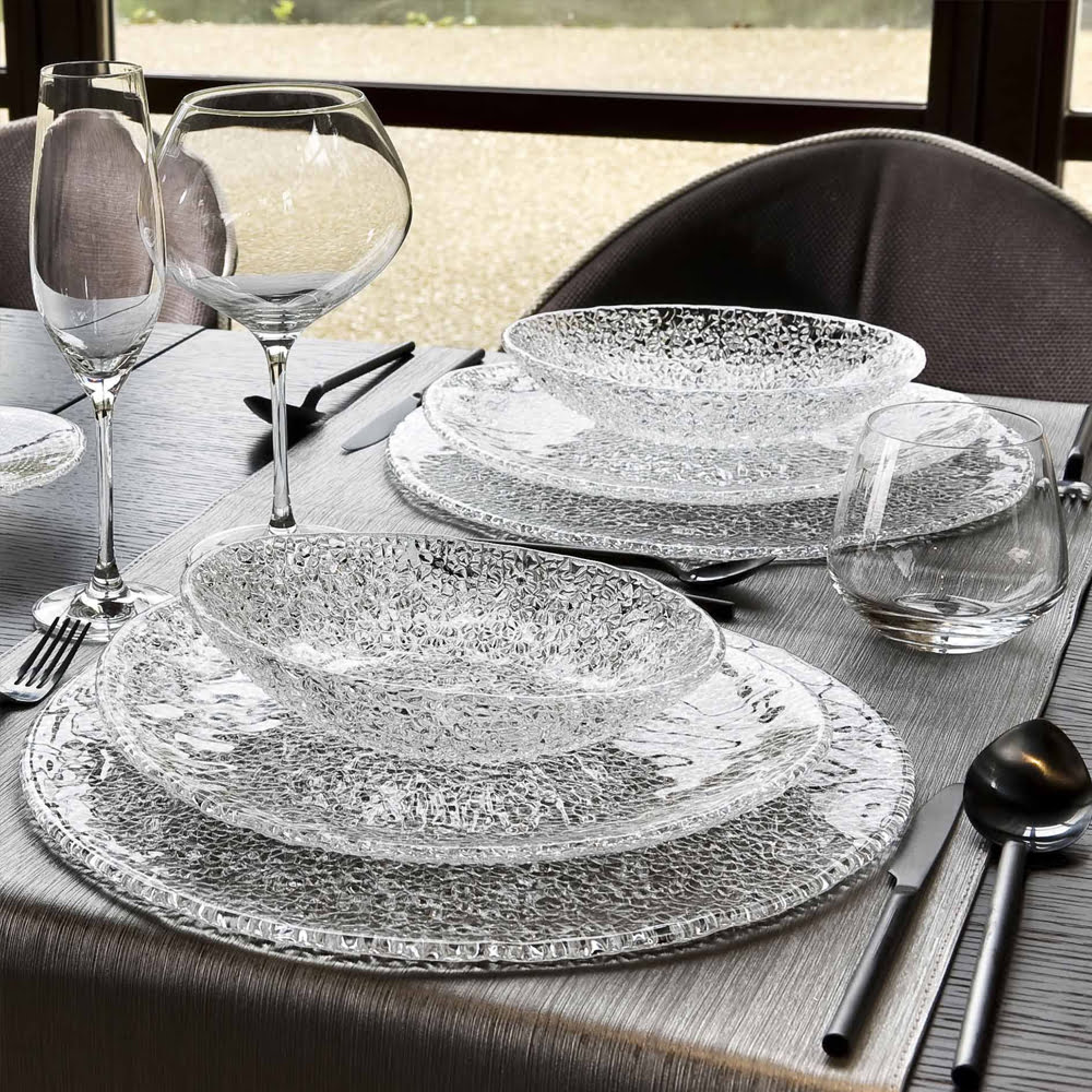 IVV Special Scalloped Plate - Clear