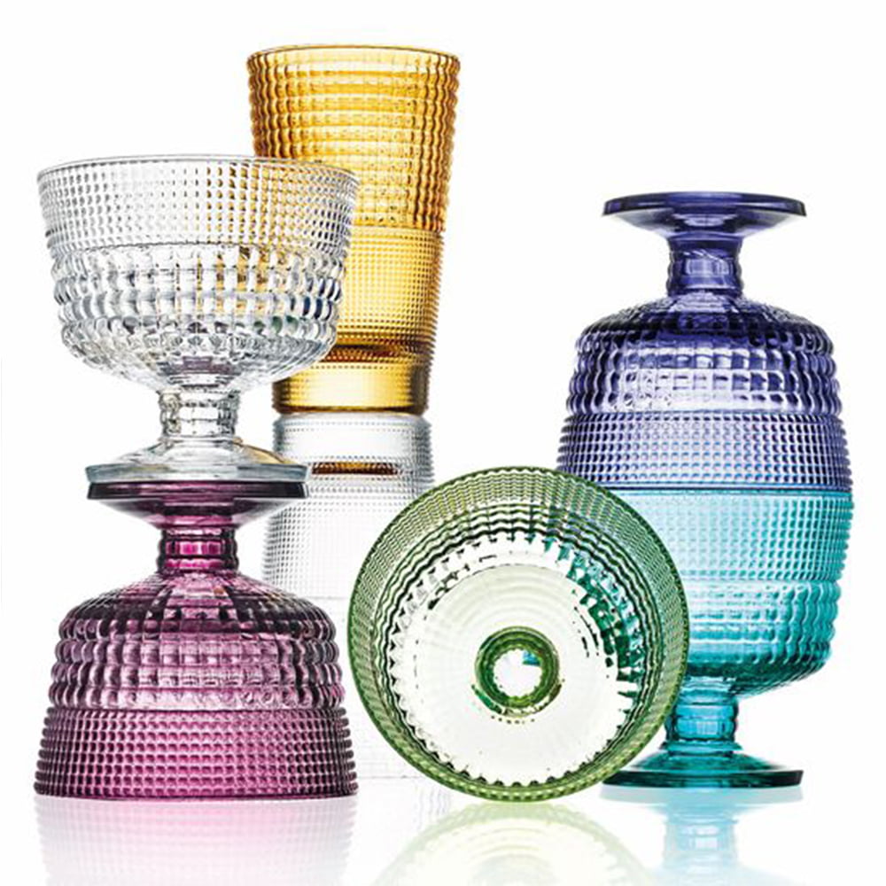 IVV Speedy Set of 6 Individual Footed Bowls - Assorted Colors