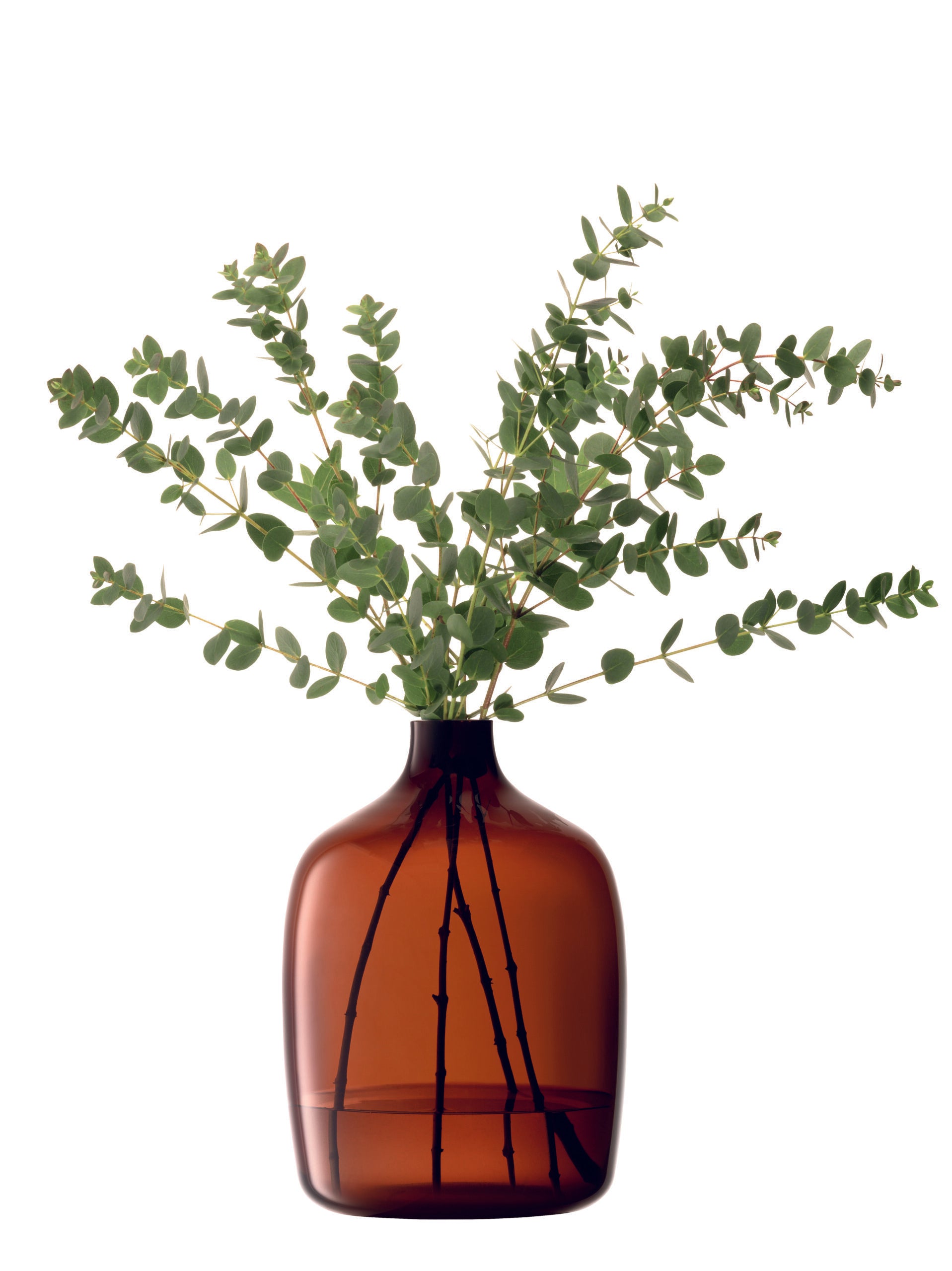 Vessel Vase H27cm Peat Brown