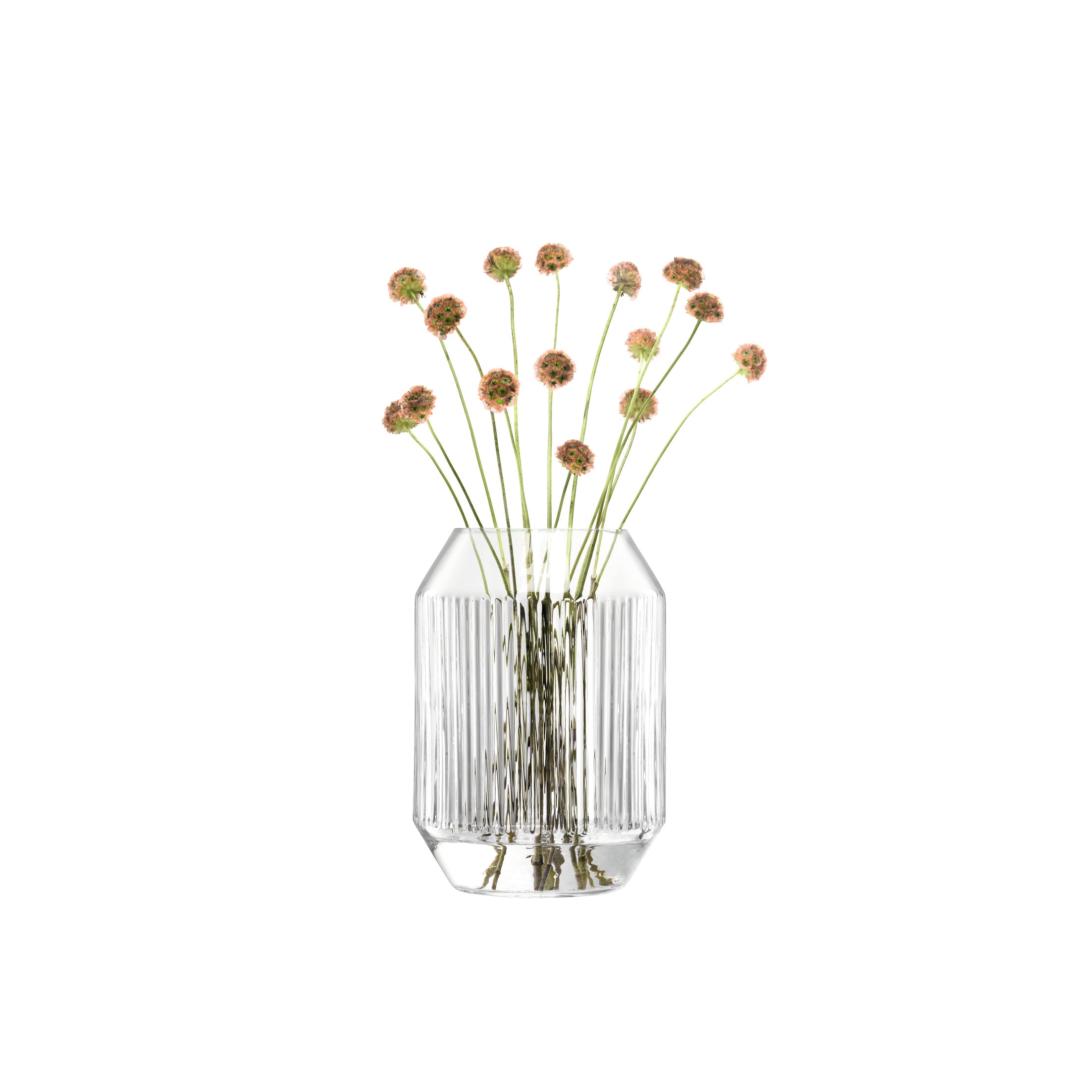 LSA International Rotunda Lantern/Vase H26cm - Clear