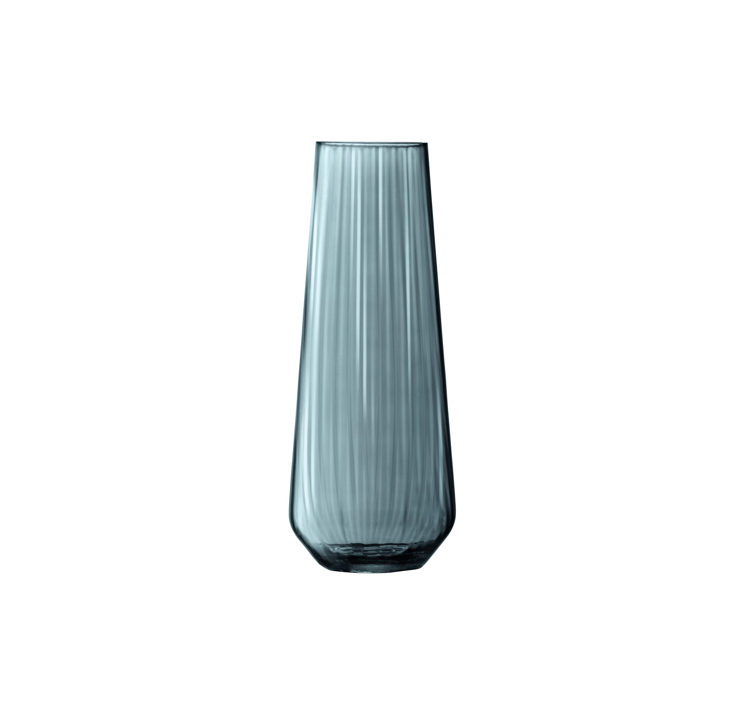 ZINC VASE H36CM SHEER ZINC