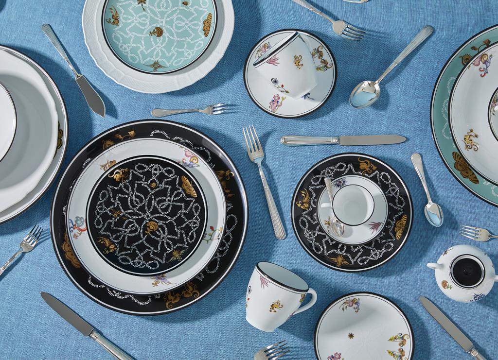 Ginori 1735 Flat Dessert Plate 20.5Cm- Nero