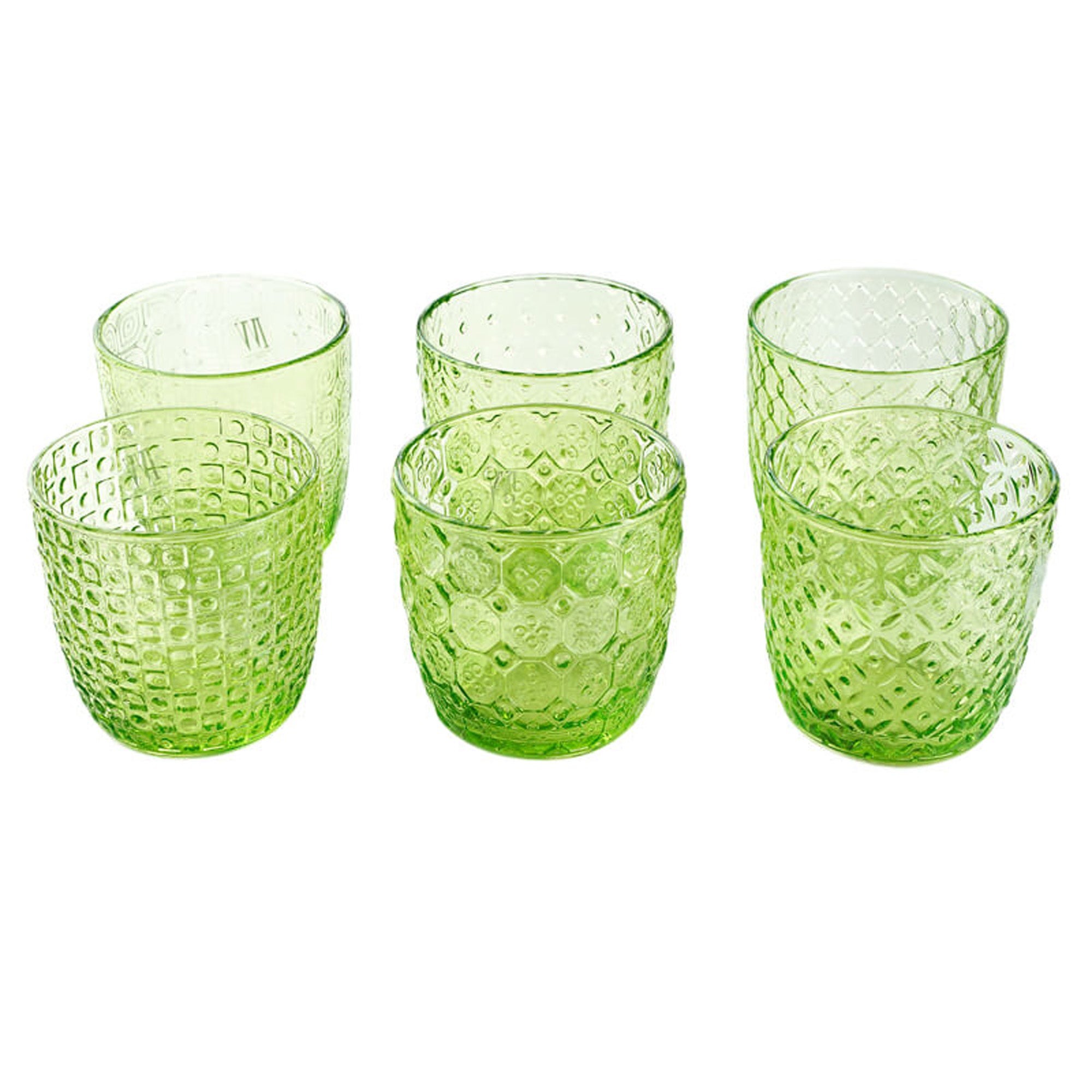 IVV Sixties set of 6 Tumbler - Acid Green
