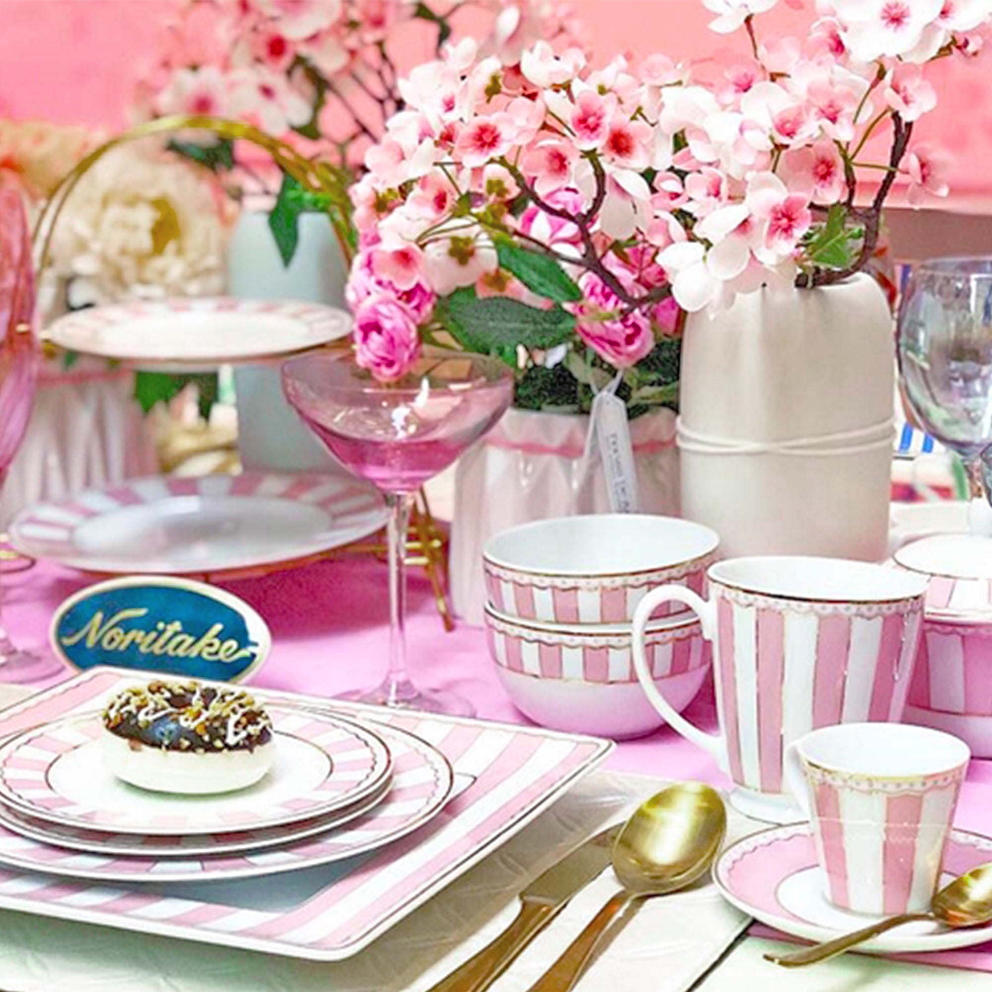 Noritake Carnivale Pink 2Pcs Mini Bowl 11Cm