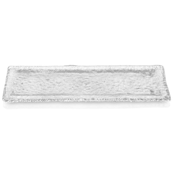 IVV Diamante Rectangular Tray Clear